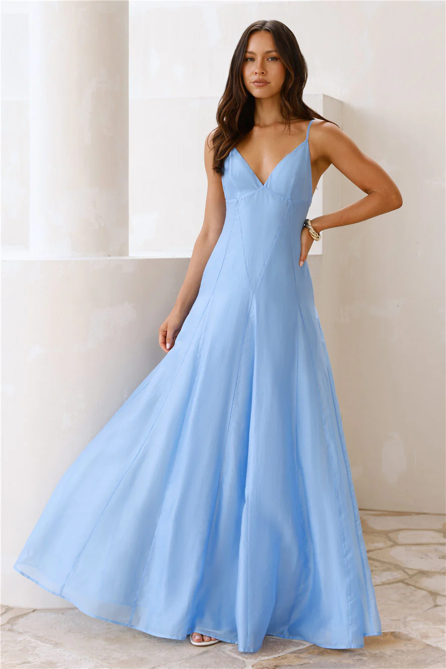 Dancing With Beauty Maxi Dress Jacaranda