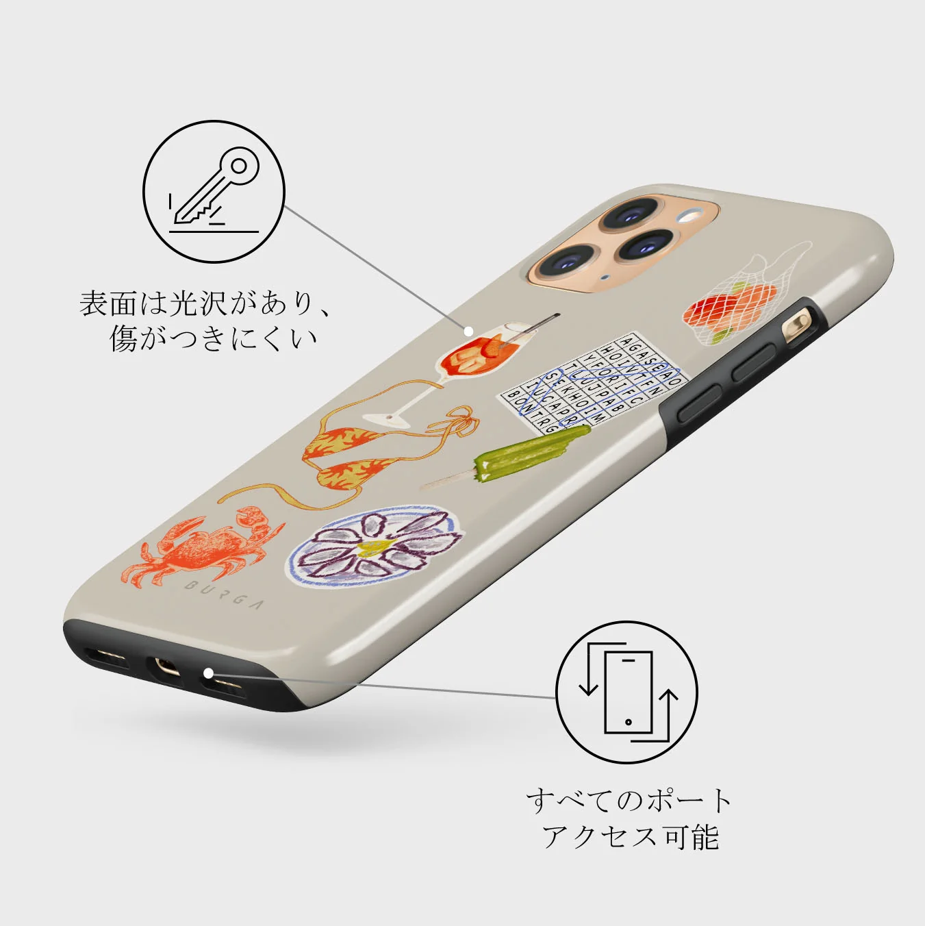 Seaside Muse - iPhone 11 Pro ケース