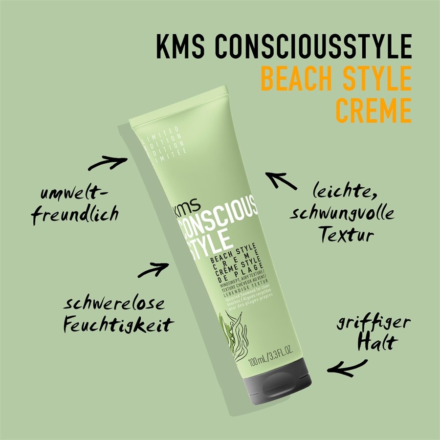 KMS Conscious Style Krem w stylu plażowym