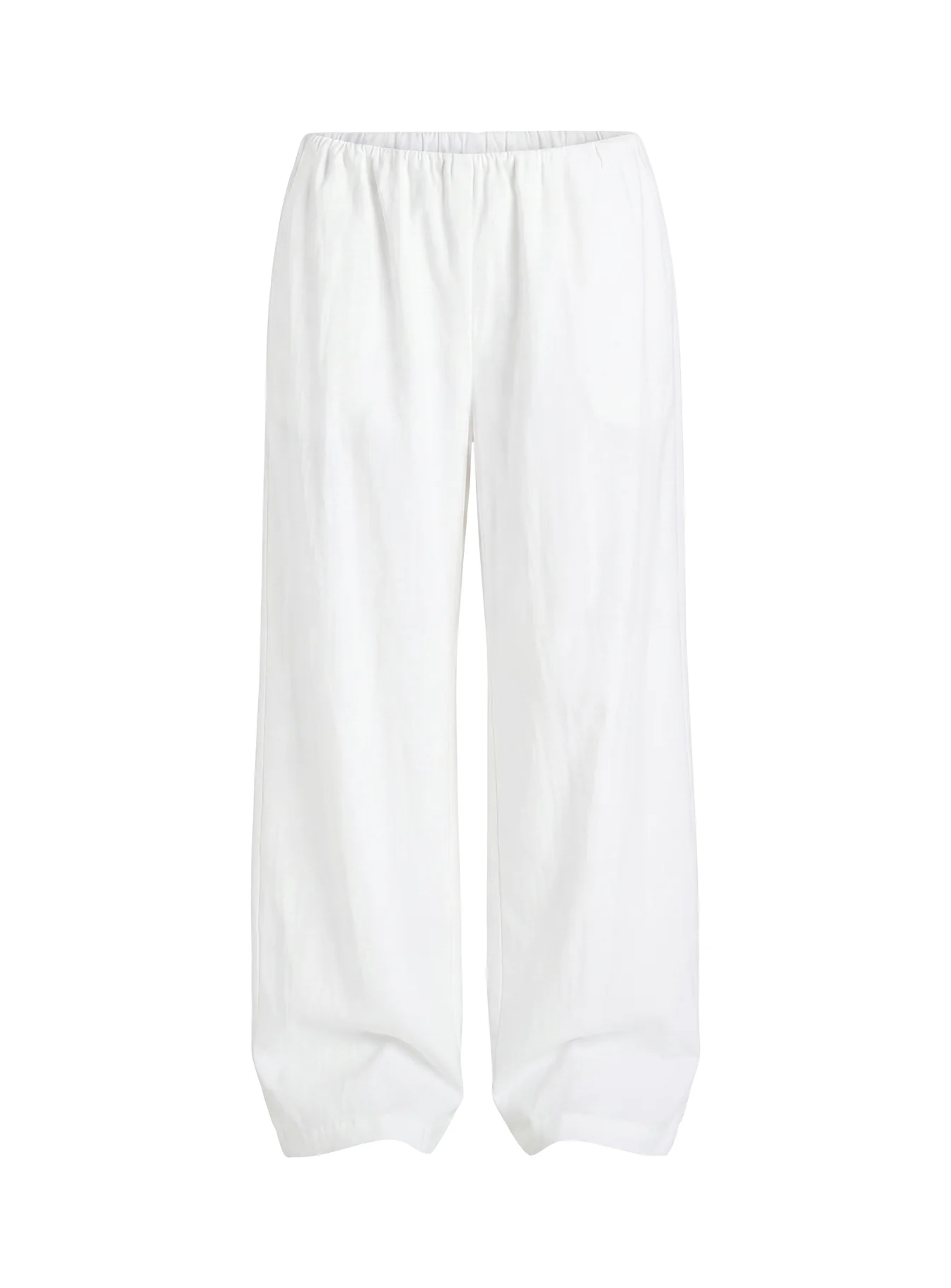 Lunea Concealed Waistband Pants White Tall