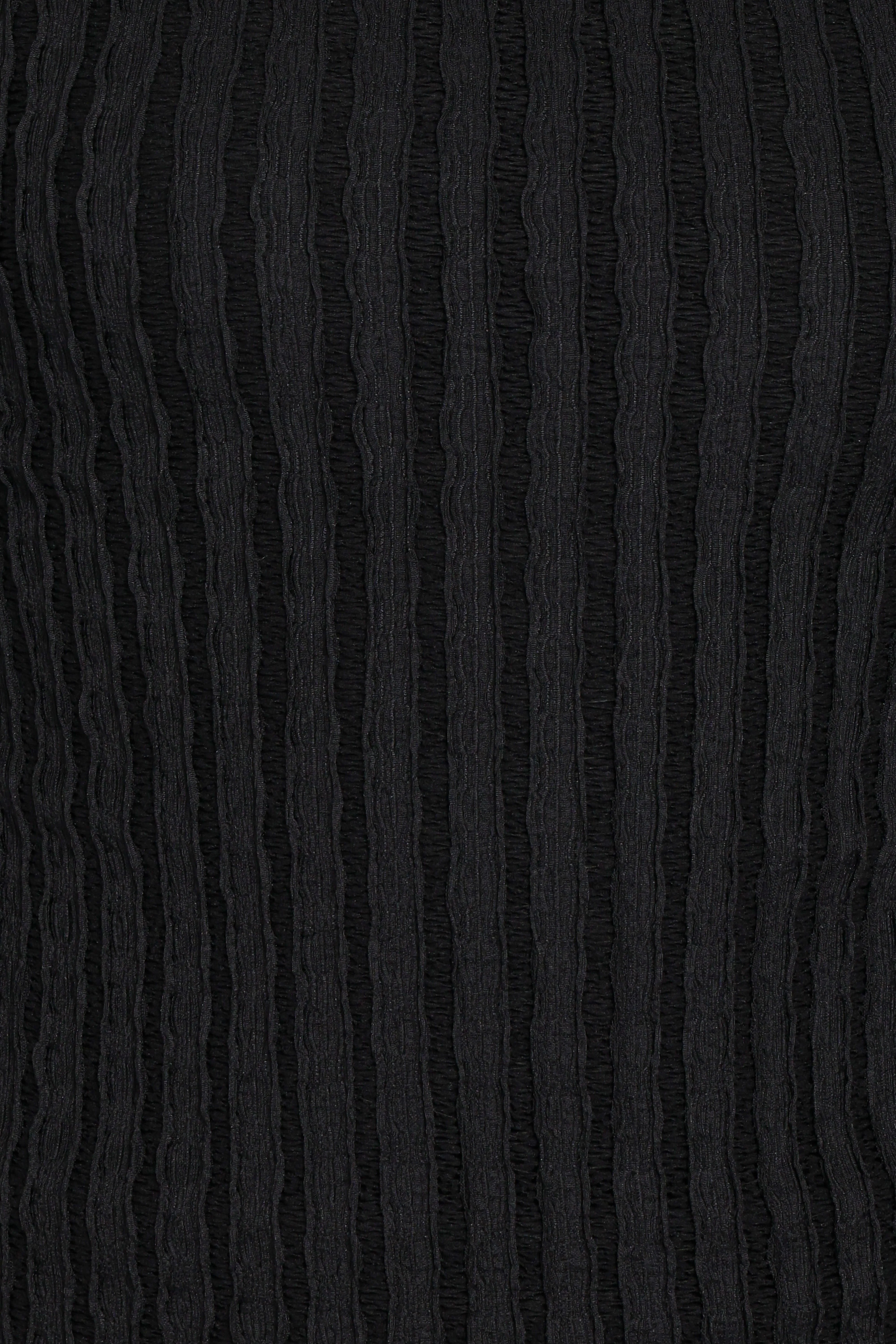 Bellatrix Textured Knit Top - Black