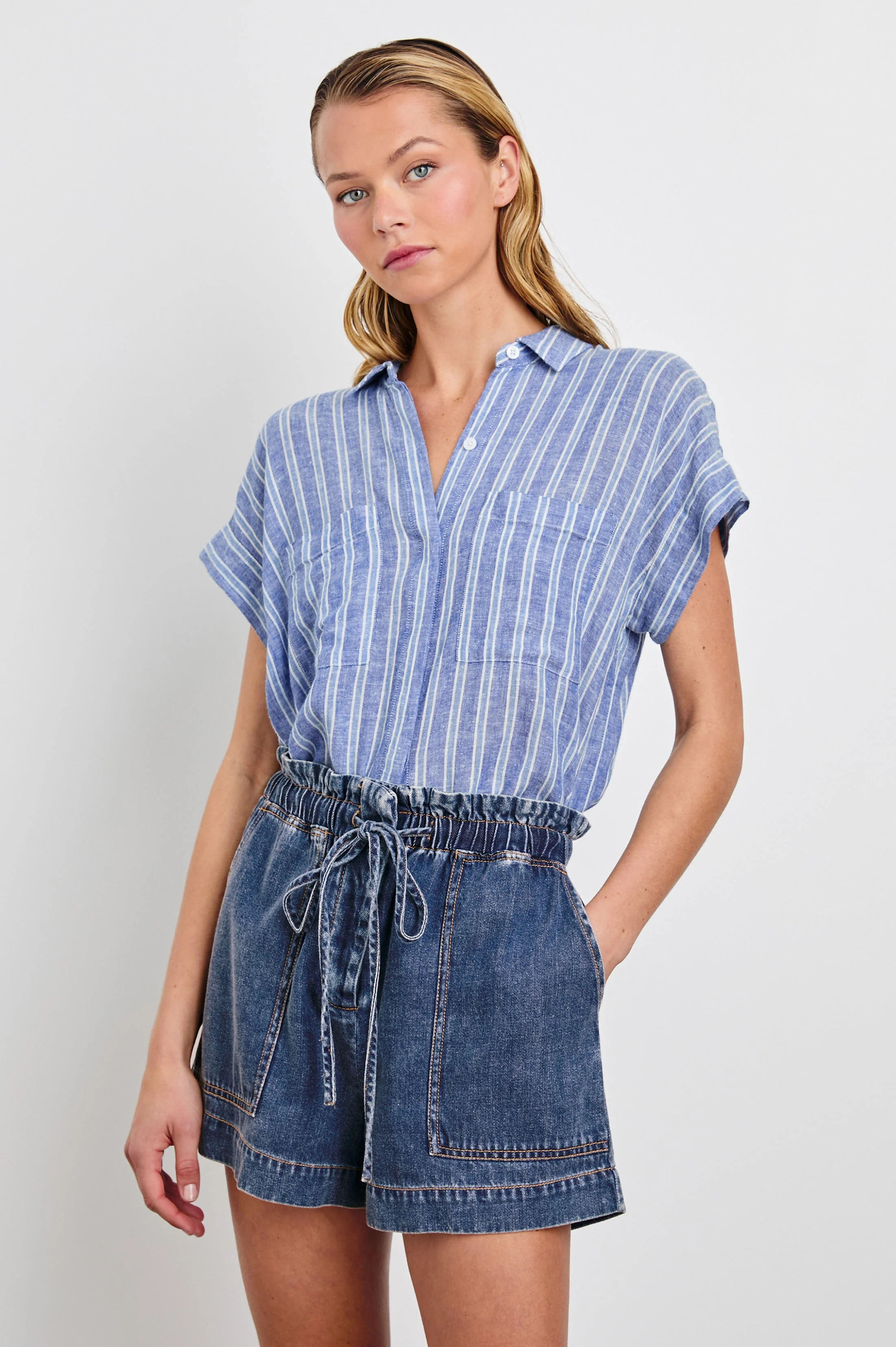 Cito Shirt - Lake View Stripe