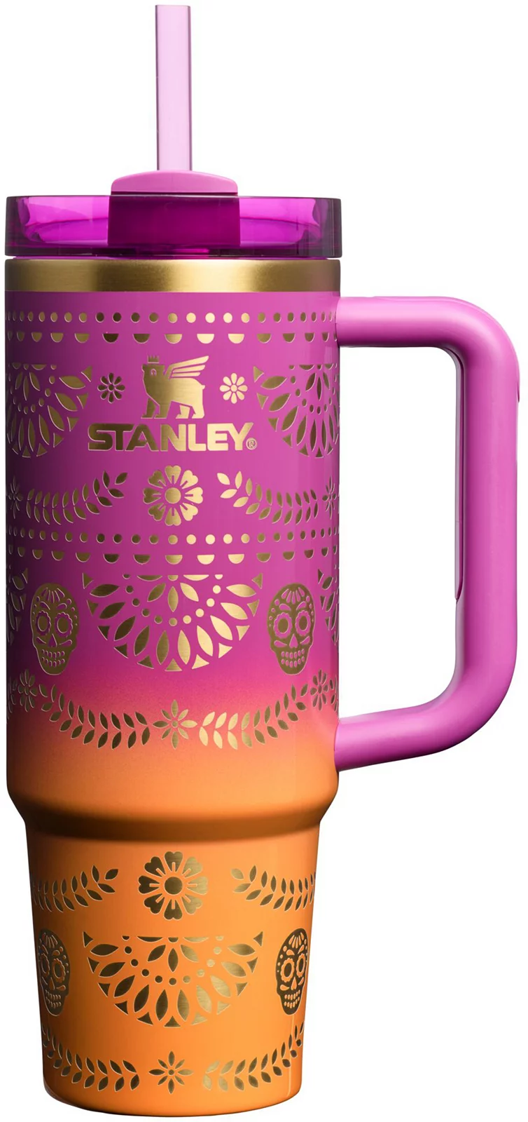 Stanley 30 oz. Quencher H2.0 FlowState Tumbler - Sunrise Catrina