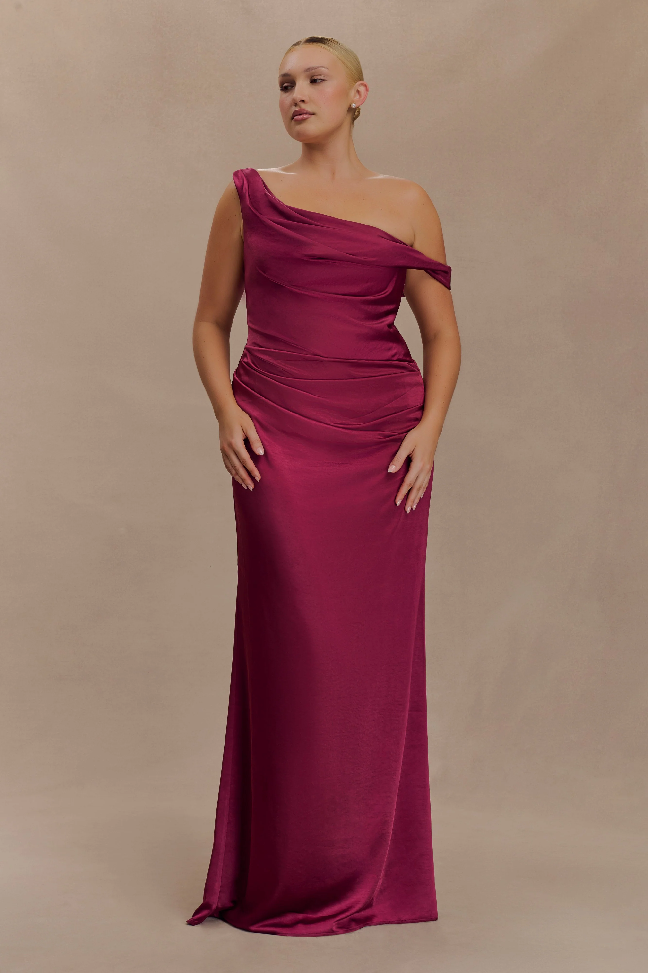 Dalia-Off-Shoulder-Satin-Maxi-Dress-Mahogany