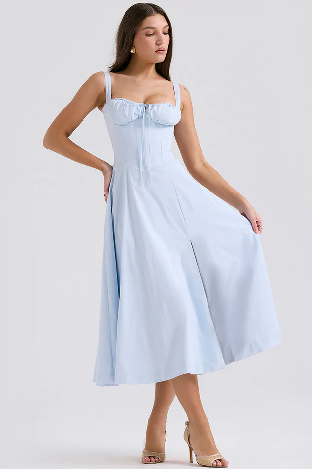 Carmen Bustier Sundress