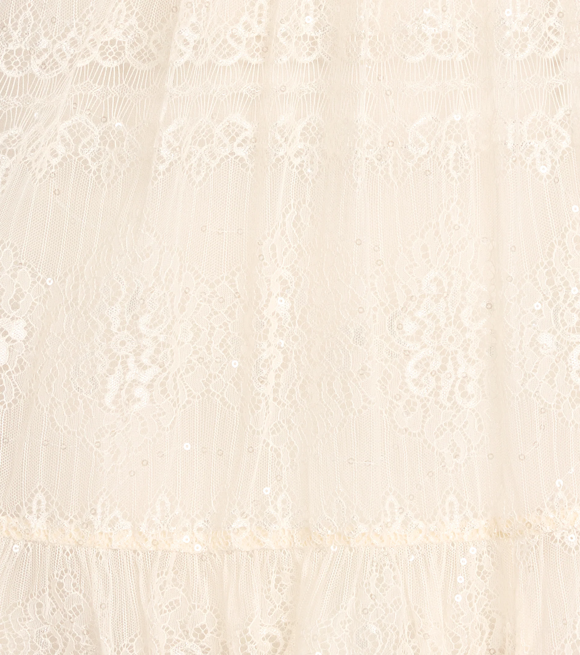 Soft Glam Sequin Lace Strapless A-Line Dress - luluinthesky