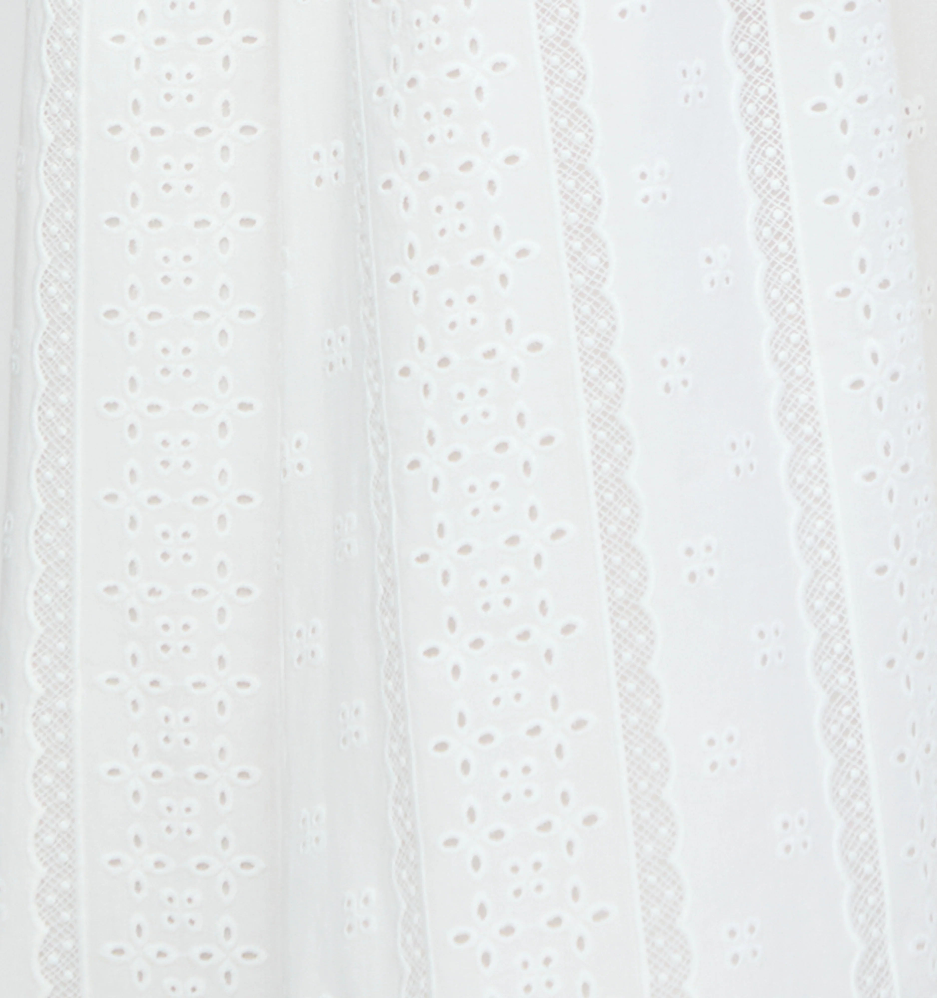 The Jamie Nap Dress - White Broderie Voile