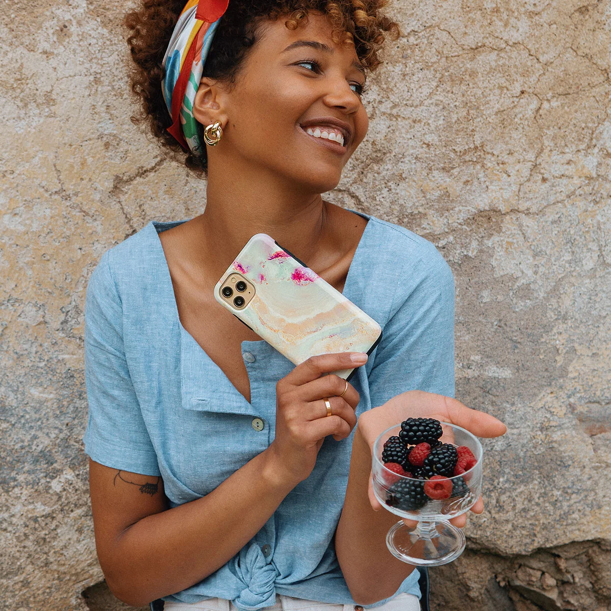 Berry Sorbet - Girly iPhone 12 Mini ケース