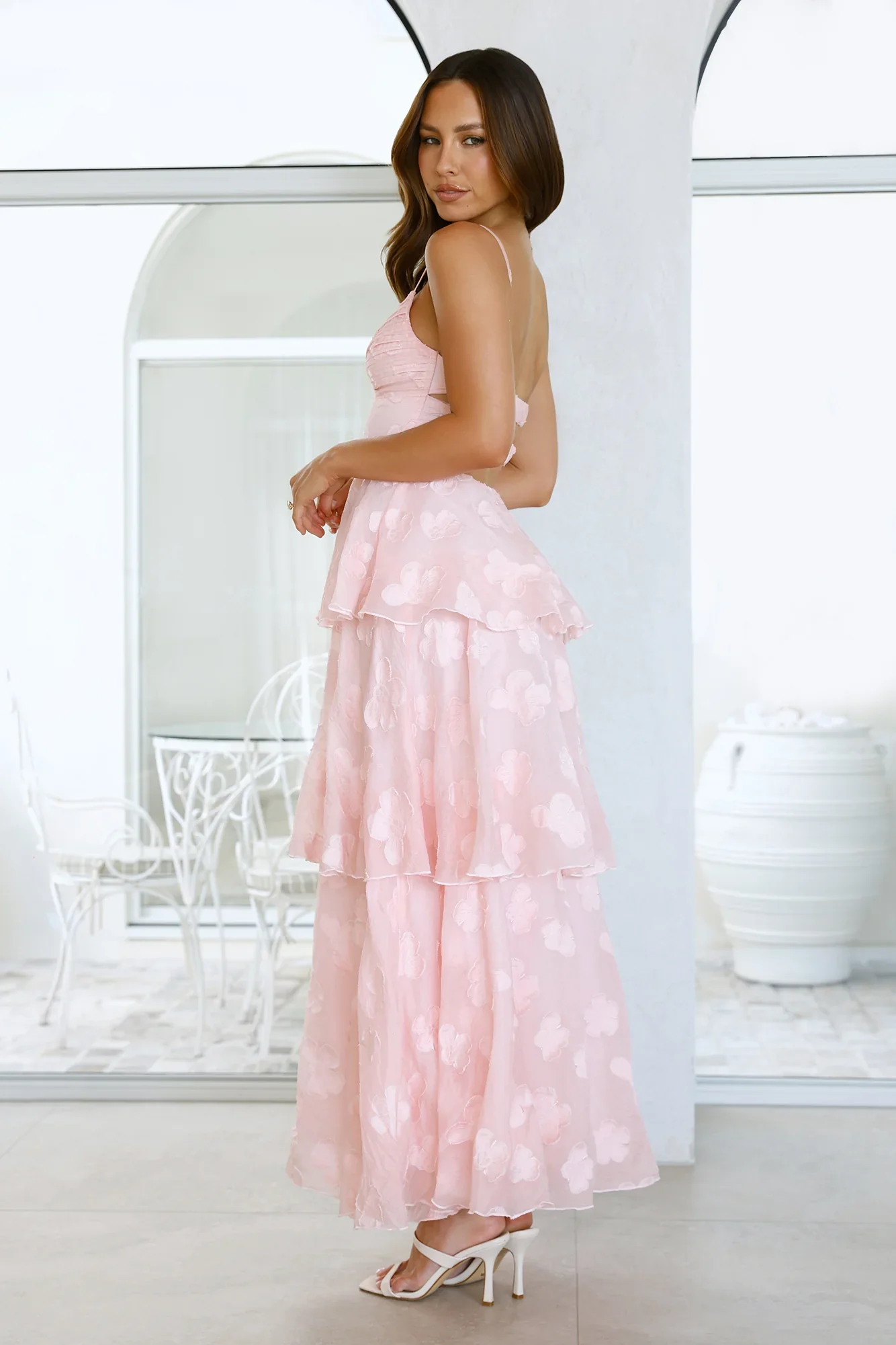 She Loved First Maxi Dress Pink - luluinthesky