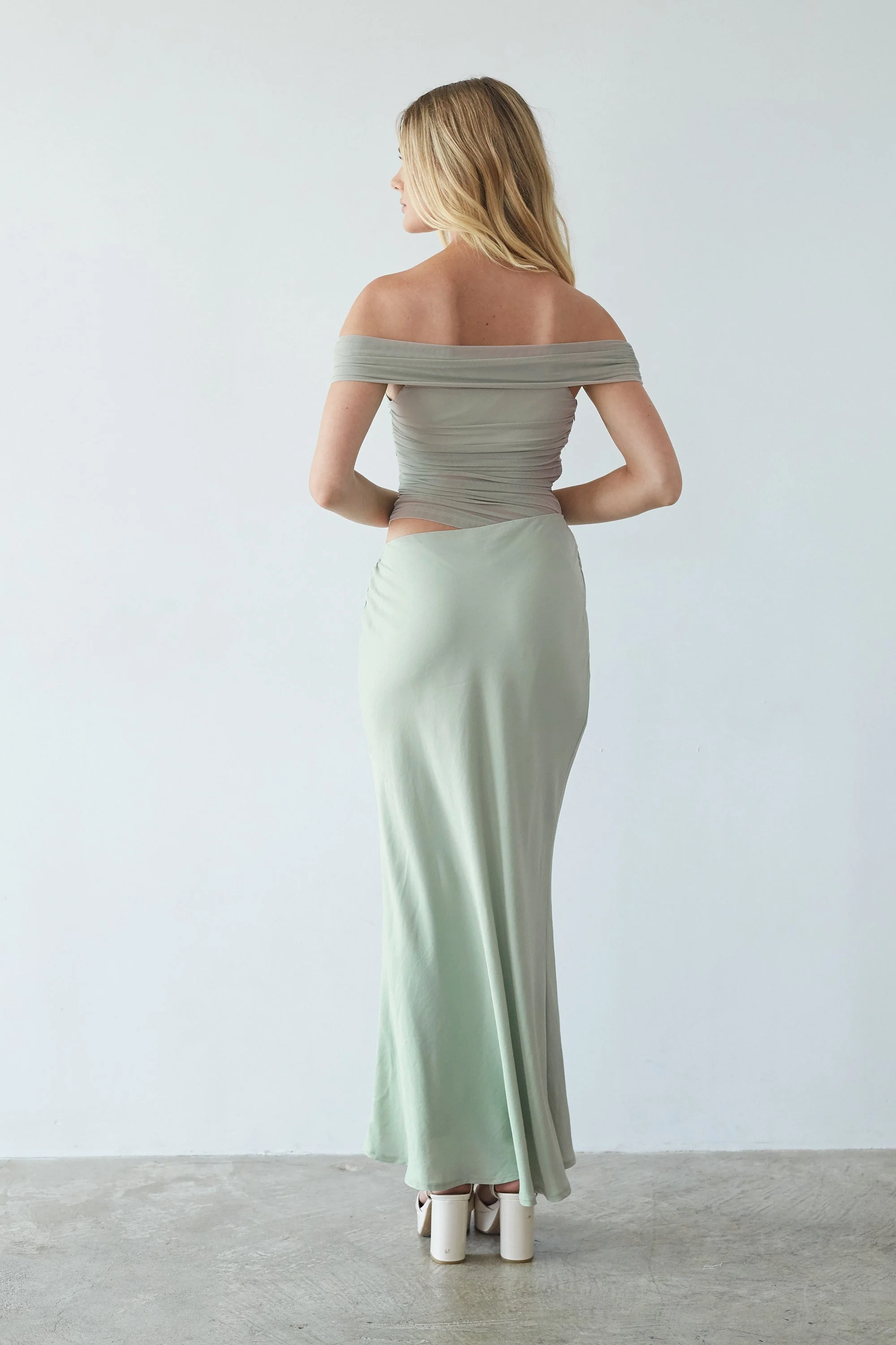 Rosalia Mesh Maxi Dress