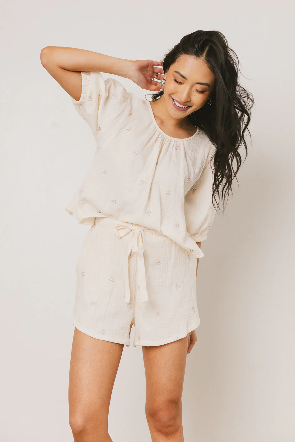 Elia Floral Top