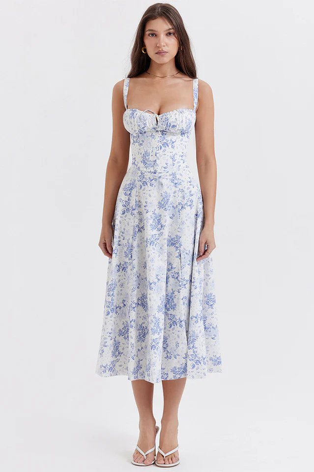 Carmen Bustier Sundress