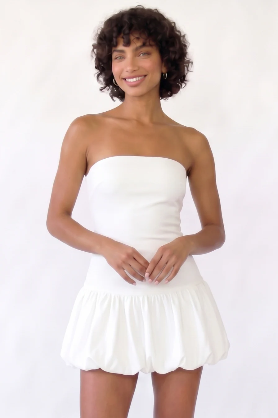 Venetia white dress