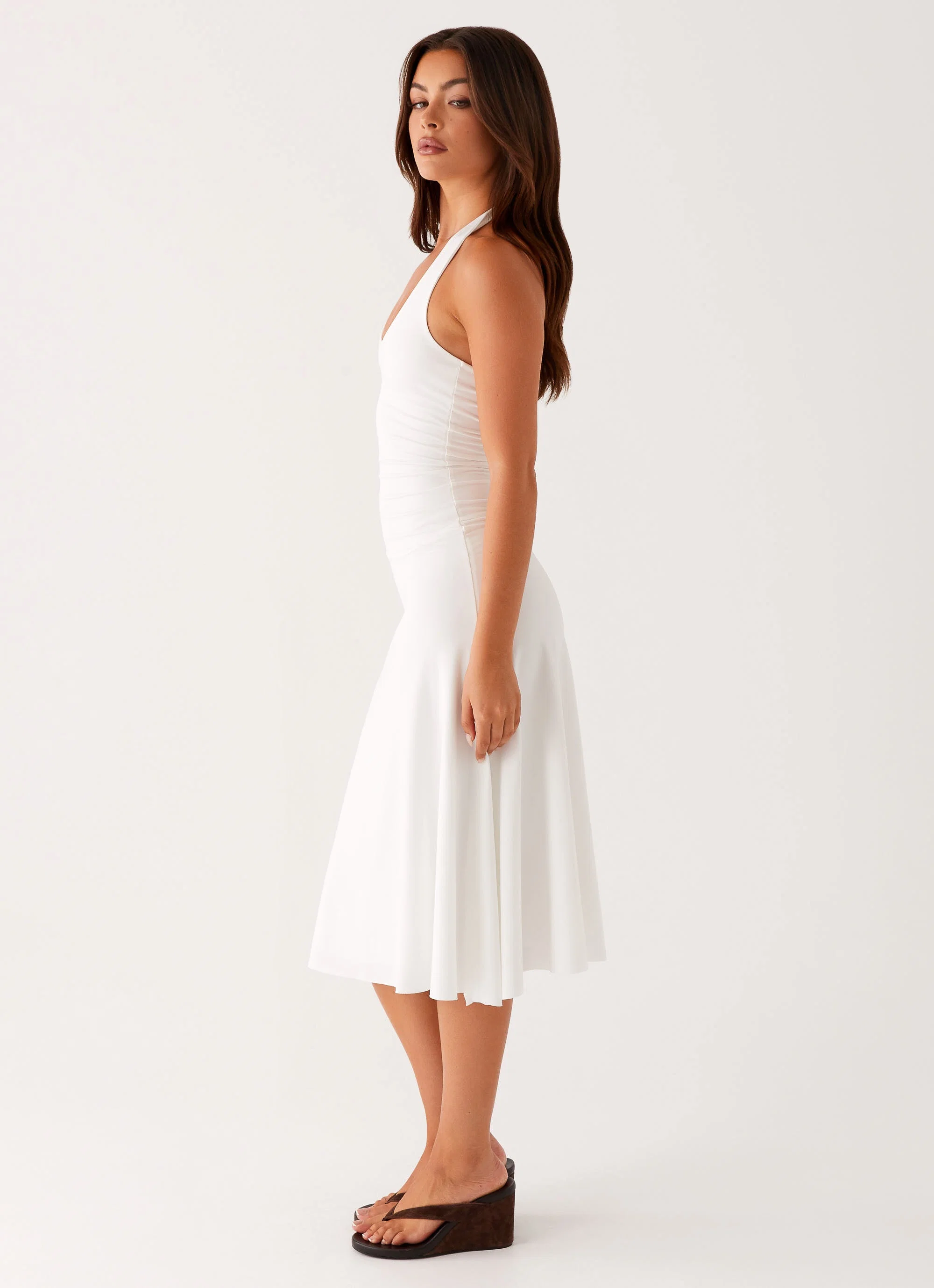 Klyne Midi Dress - Ivory