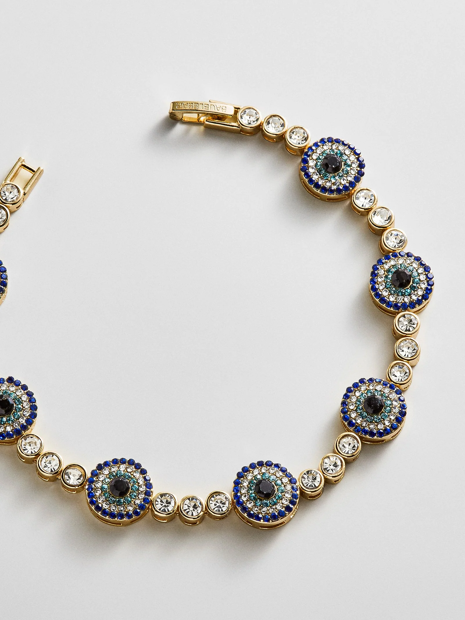 Amalie Evil Eye On Repeat Tennis Bracelet - On Repeat Evil Eye