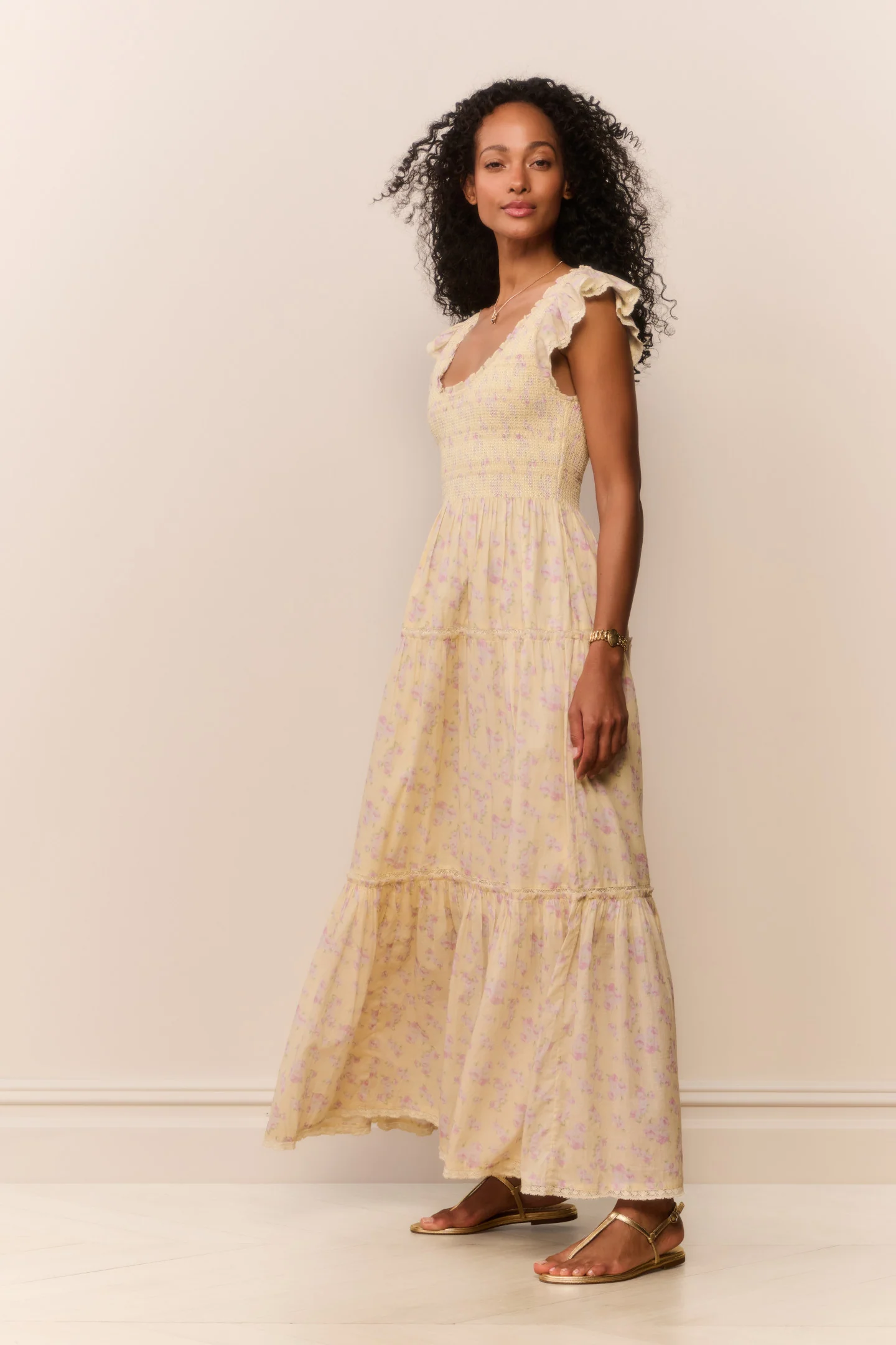Chessie Blooming Floral Maxi Dress