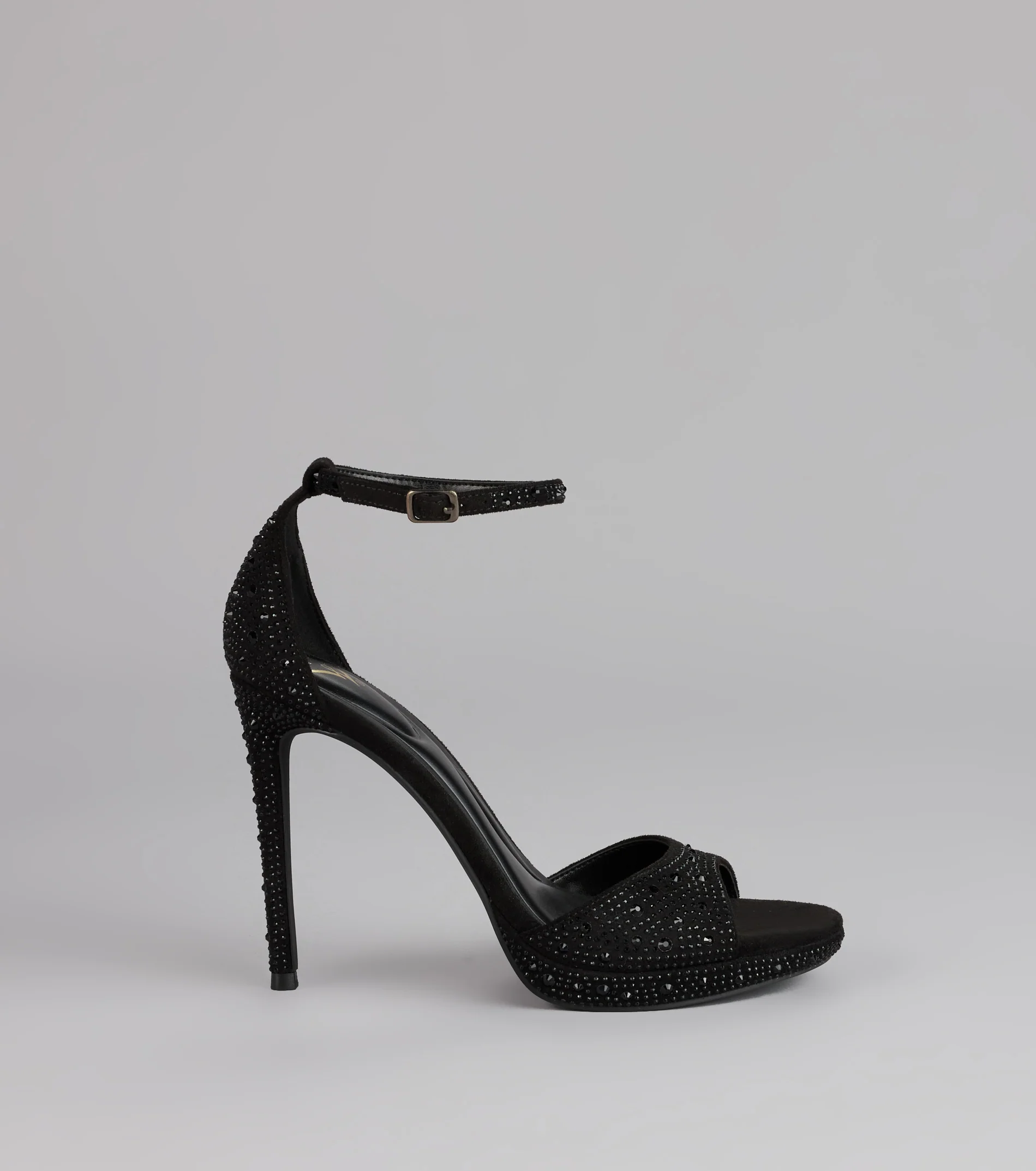 Elevated Intent Rhinestone Stiletto Heels