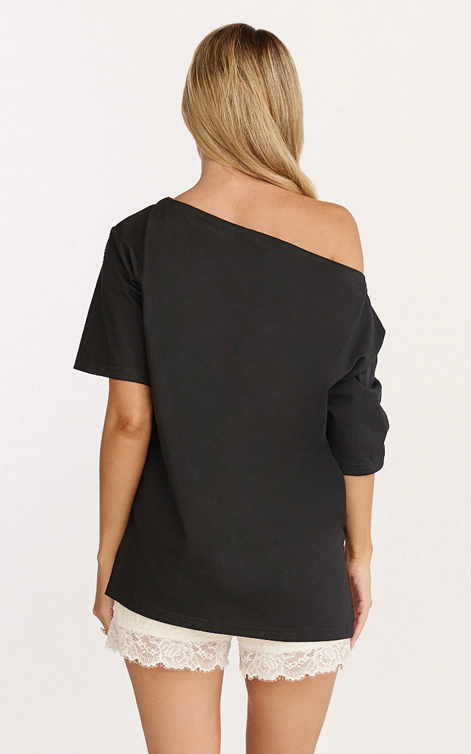 Ruby Top - shirt in Black