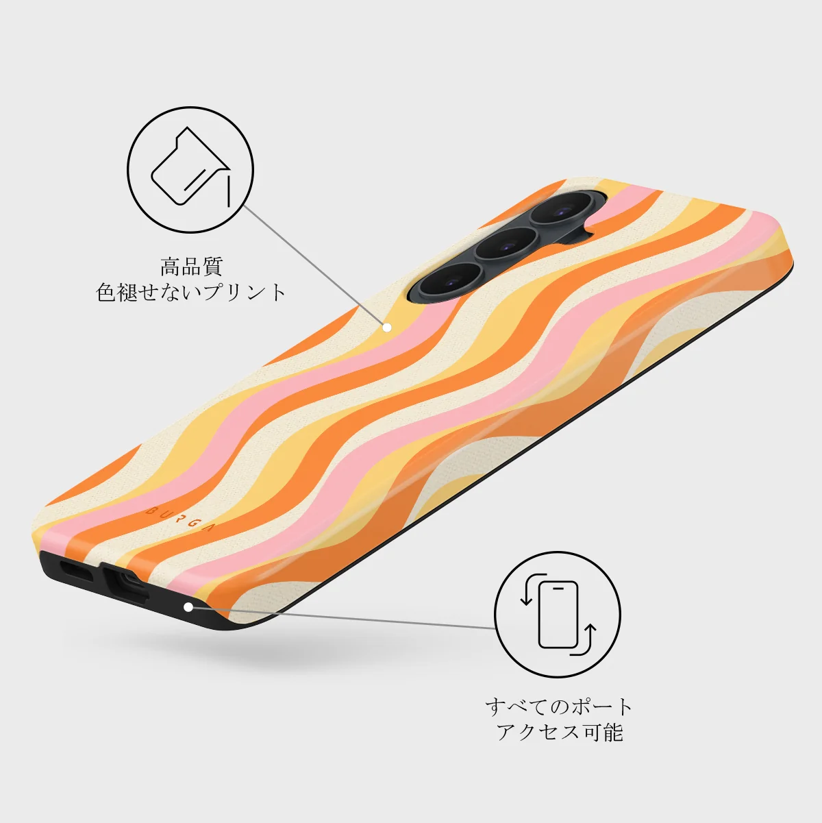 Flower Power - Samsung Galaxy S26 FE ケース