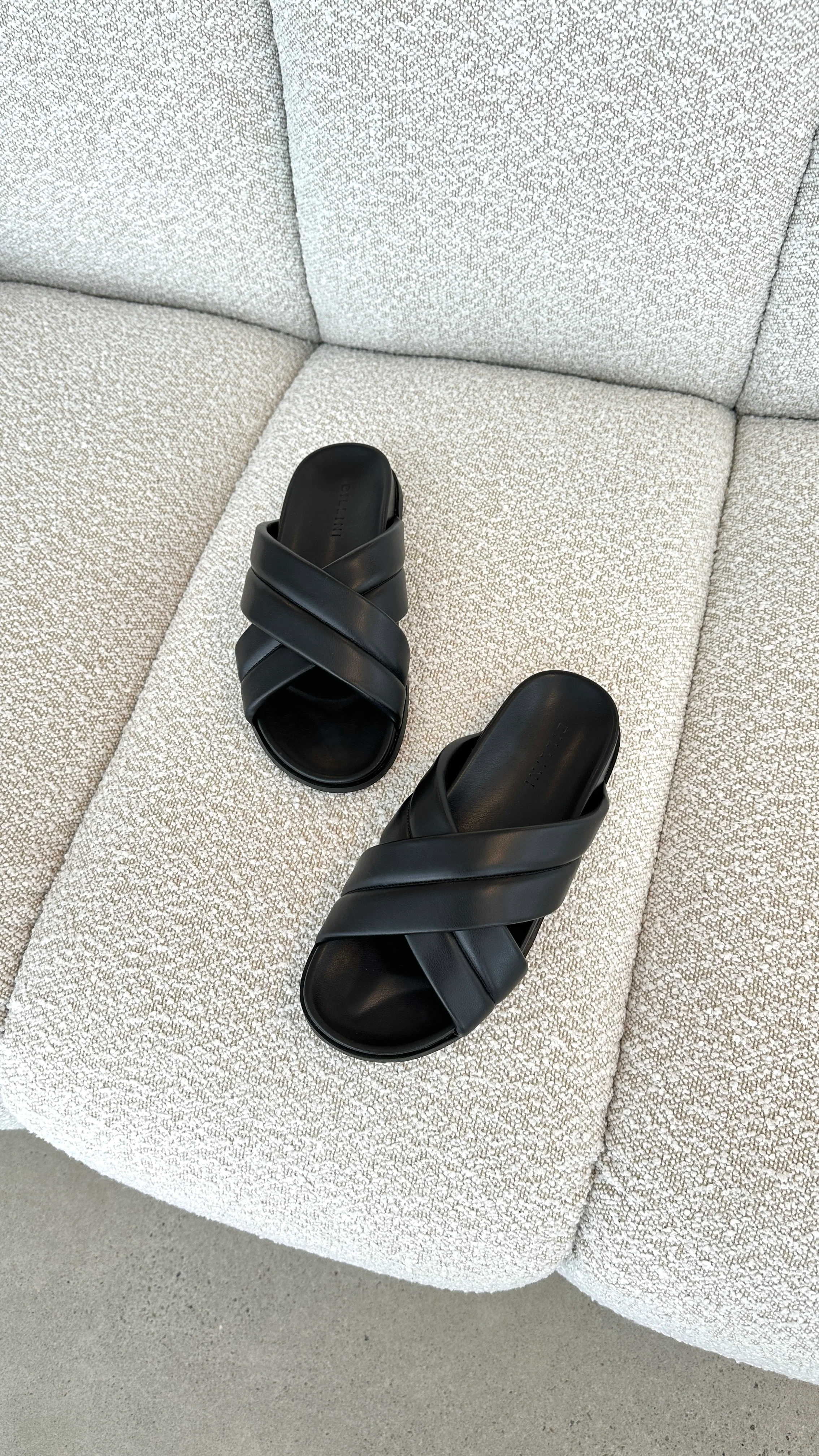 Fenmore Slide - Black - luluinthesky