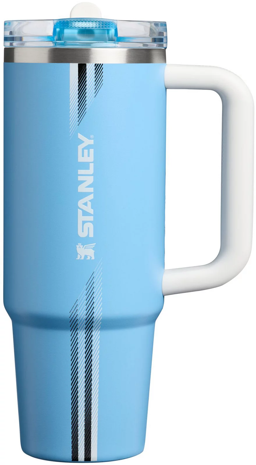 Stanley 30 oz. Quencher ProTour Flip Straw Tumbler - Team Light Blue White