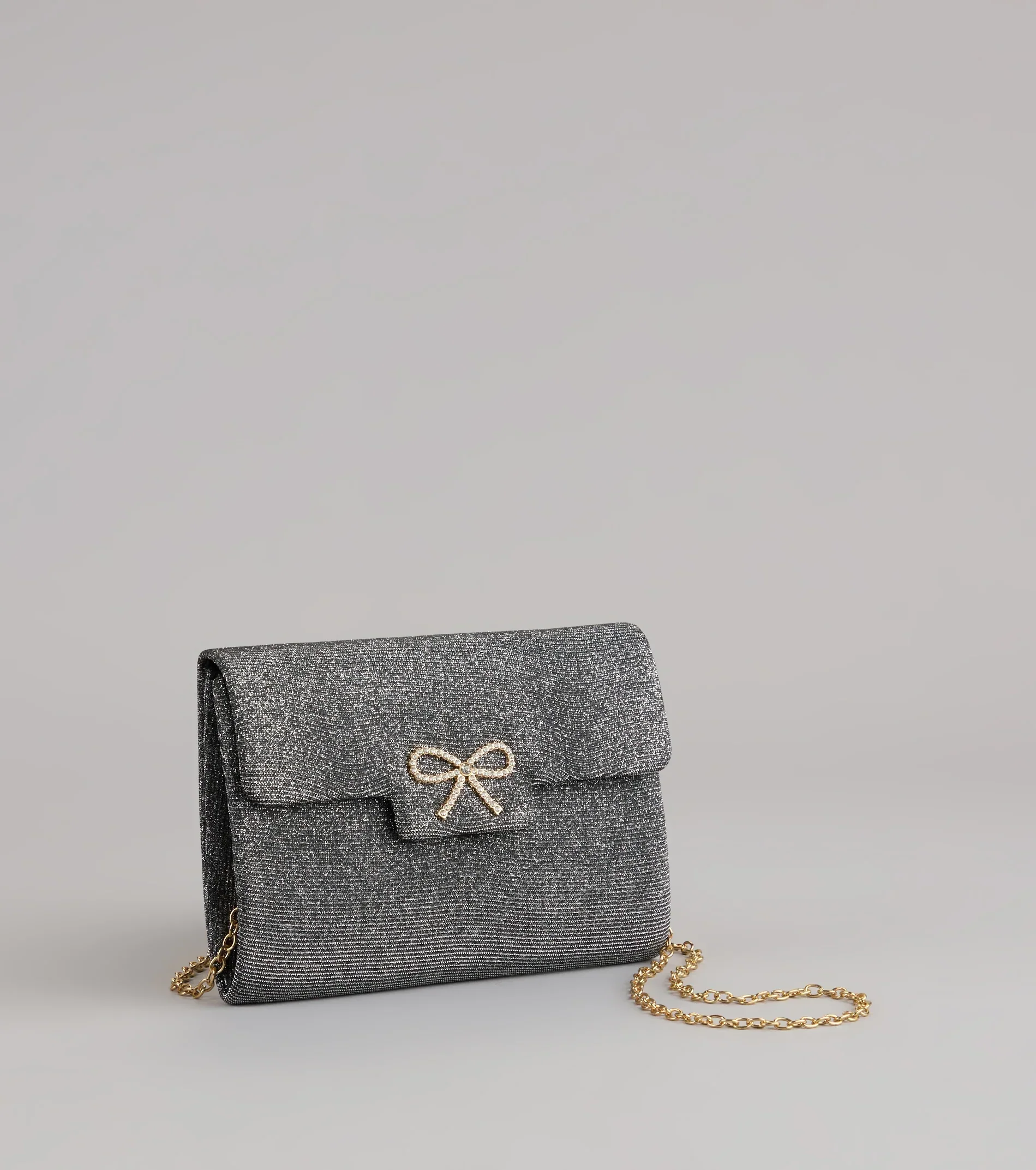 Put A Bow On It Sparkle Clutch