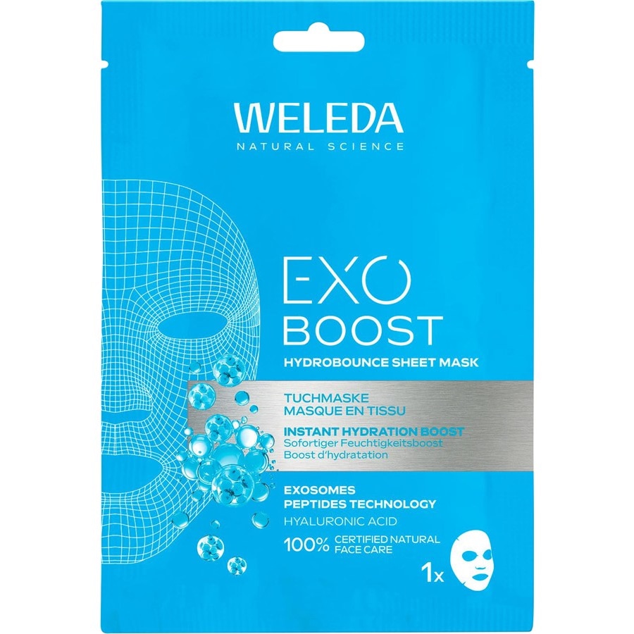 WELEDA Intensive care Maseczka w płachcie EXO BOOST Hydrobounce