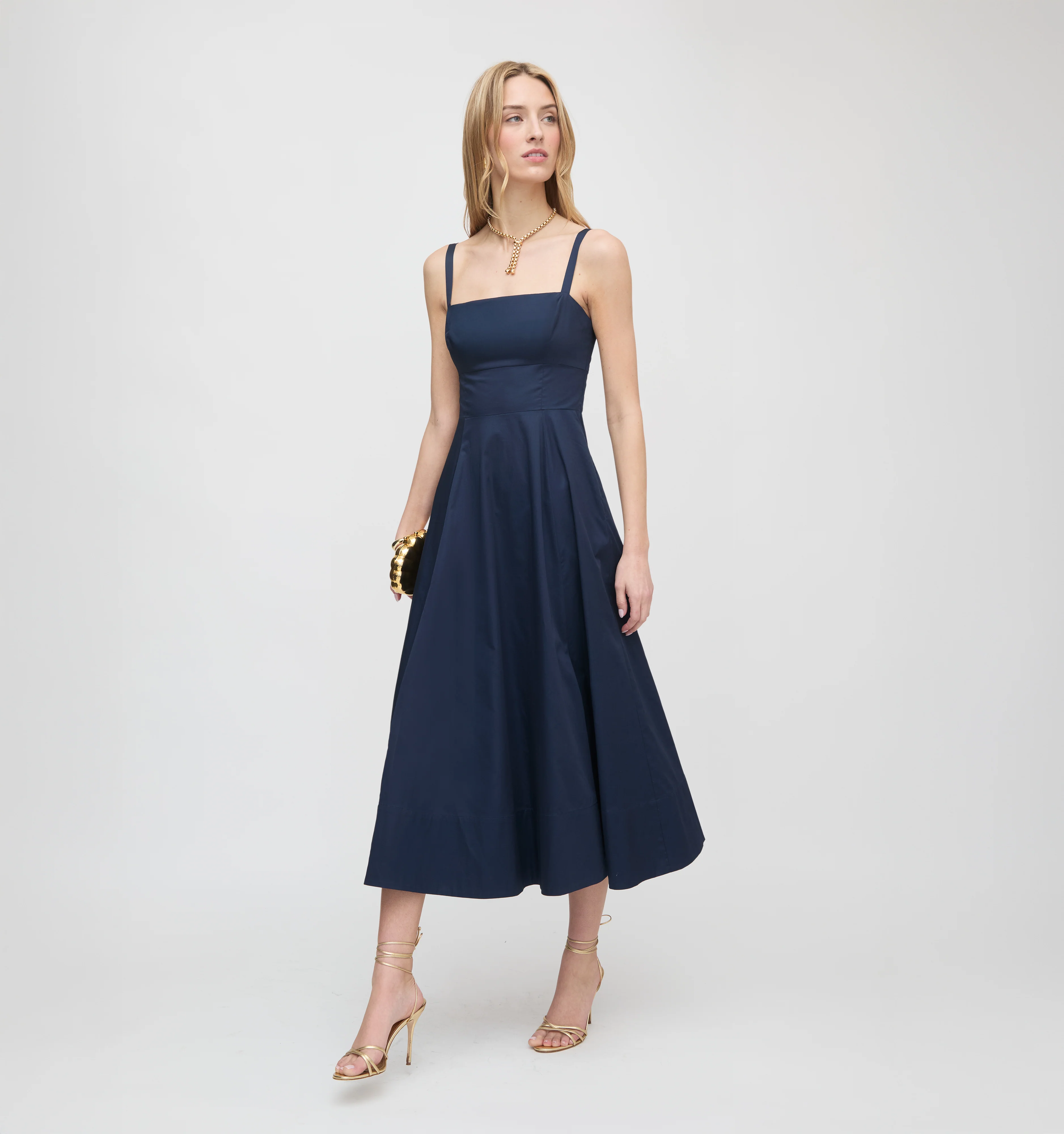 The Margot Dress - Navy