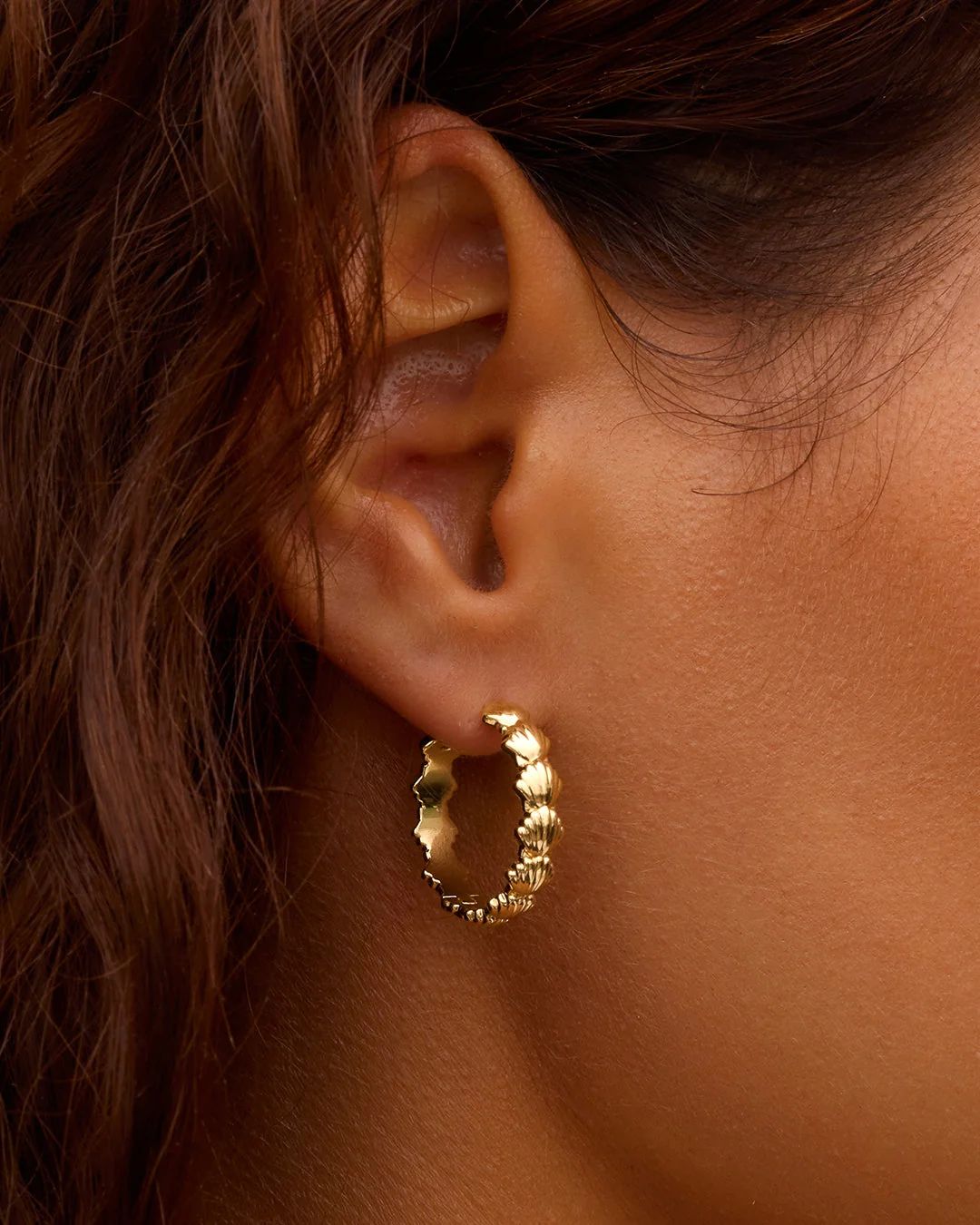 Scallop Mini Hoops