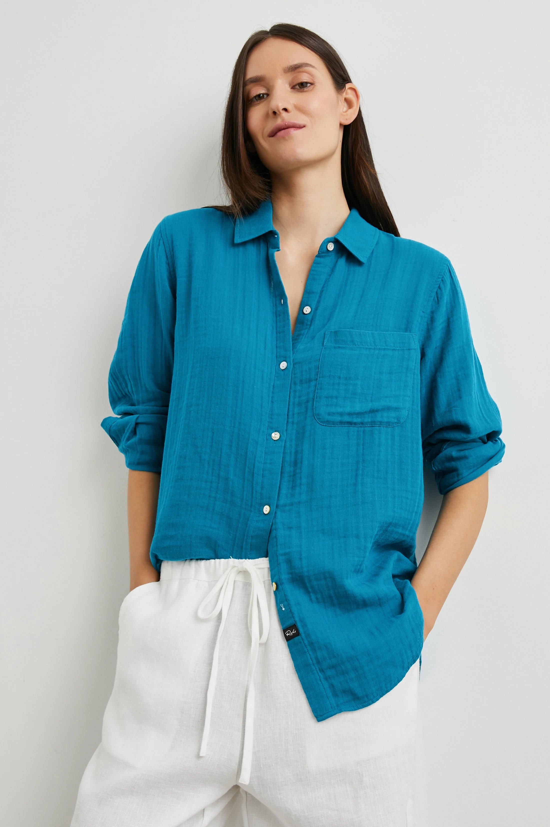 Ellis Shirt - Turkish Tile