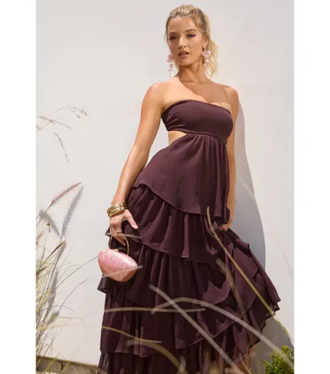 plus size off the shoulder maxi dress Plus Size Harley Smocked Midi Dress