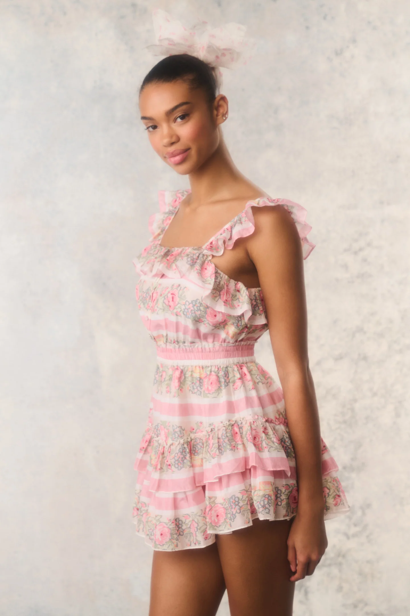 Re-Edition Marina Silk Mini Dress