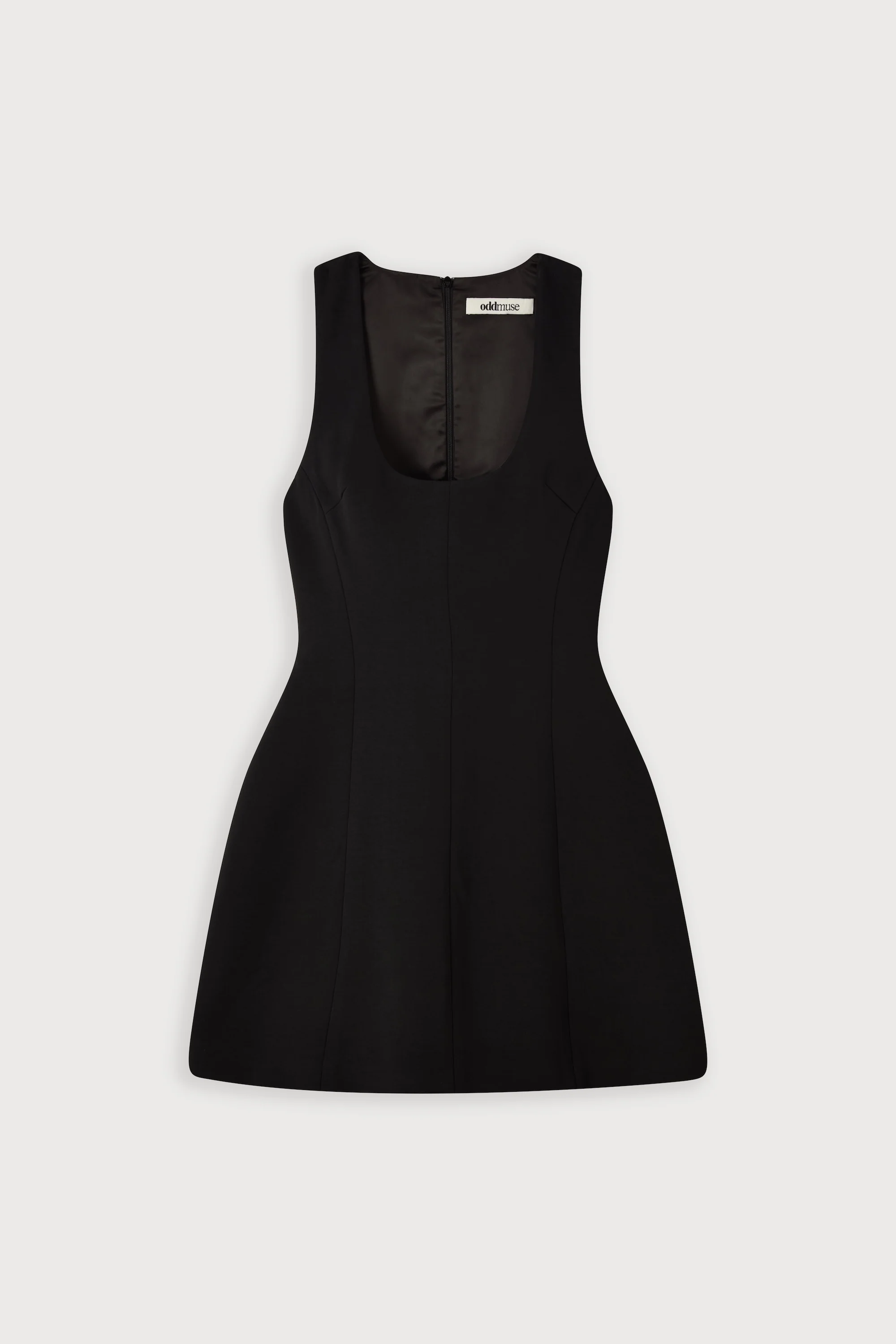 Cotton Mix Volume Mini Dress