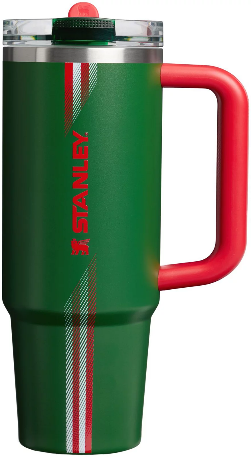 Stanley 30 oz. Quencher ProTour Flip Straw Tumbler - Team Dark Green Red