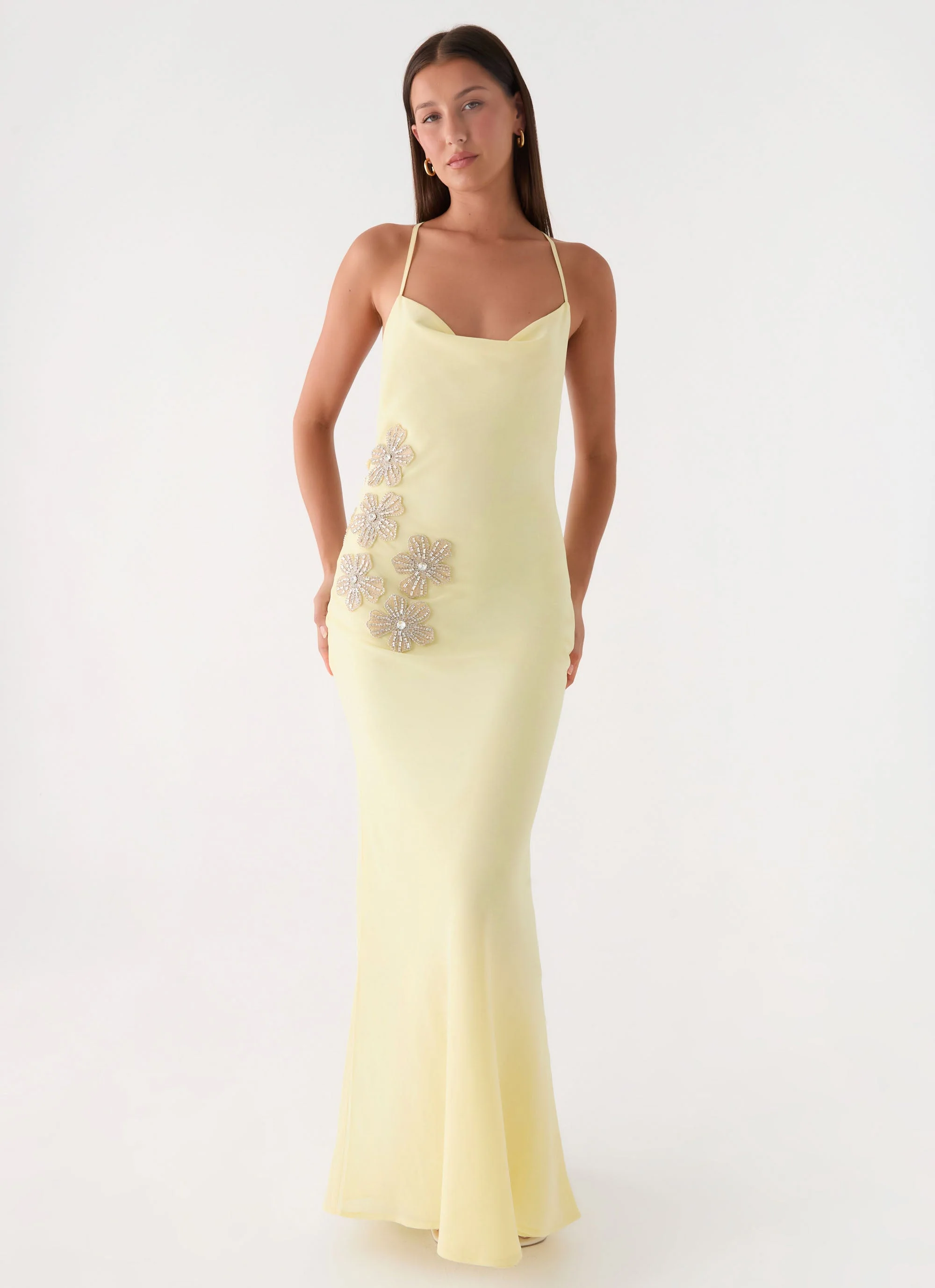 Joella Maxi Dress - Yellow - luluinthesky