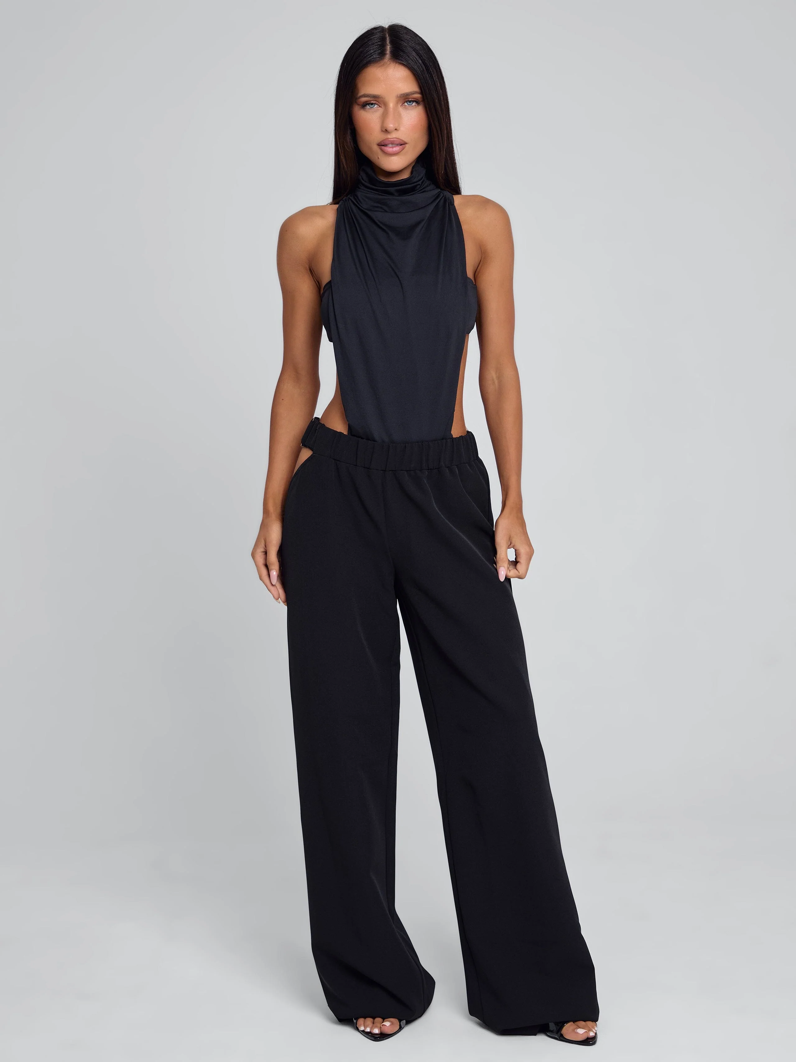 Saula Bodysuit Black