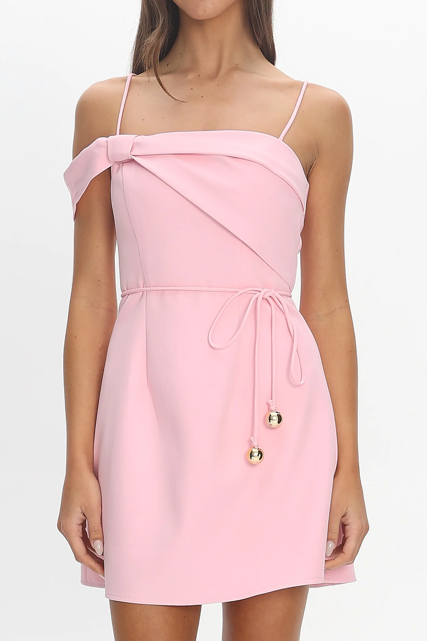 Mika Mini Dress Pink - luluinthesky