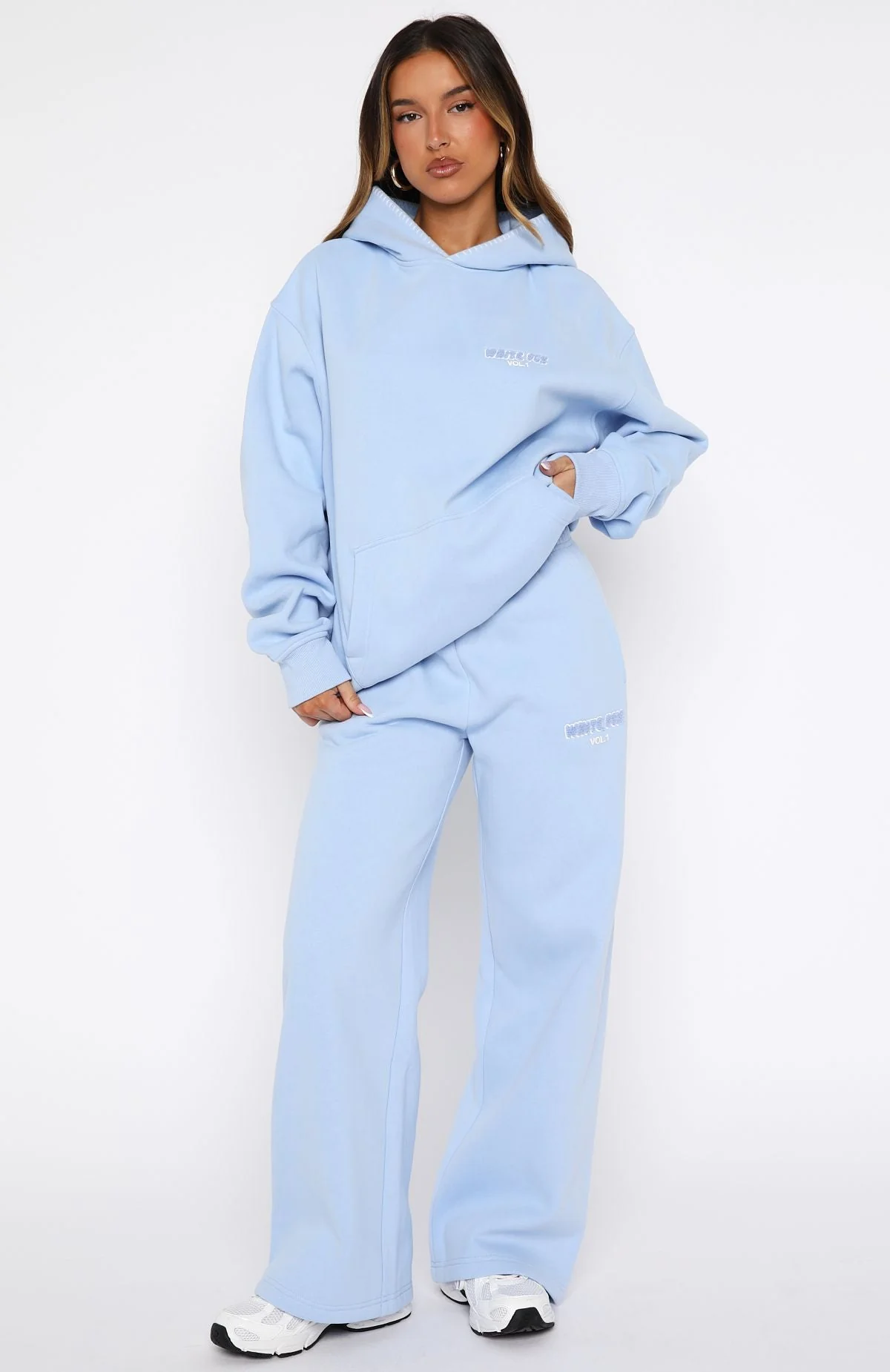 Vol. 1 Wide Leg Sweatpants Blue