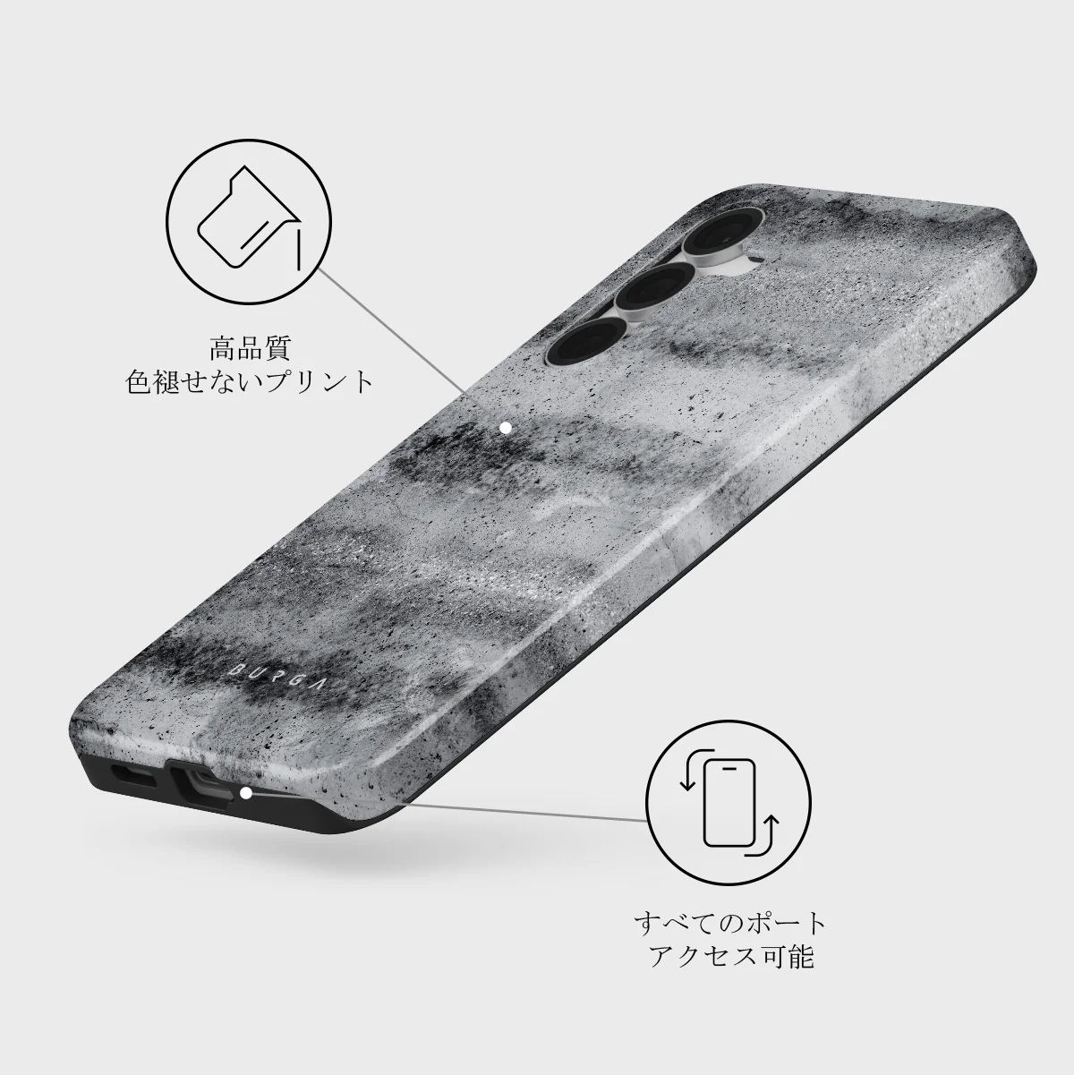 Concrete Jungle - Samsung Galaxy S25 FE ケース