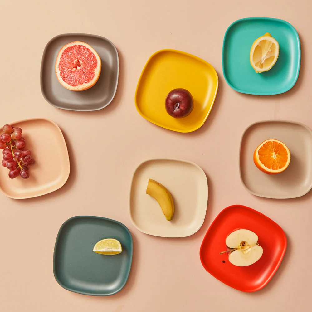 Vogeelle Side Plate - Persimmon