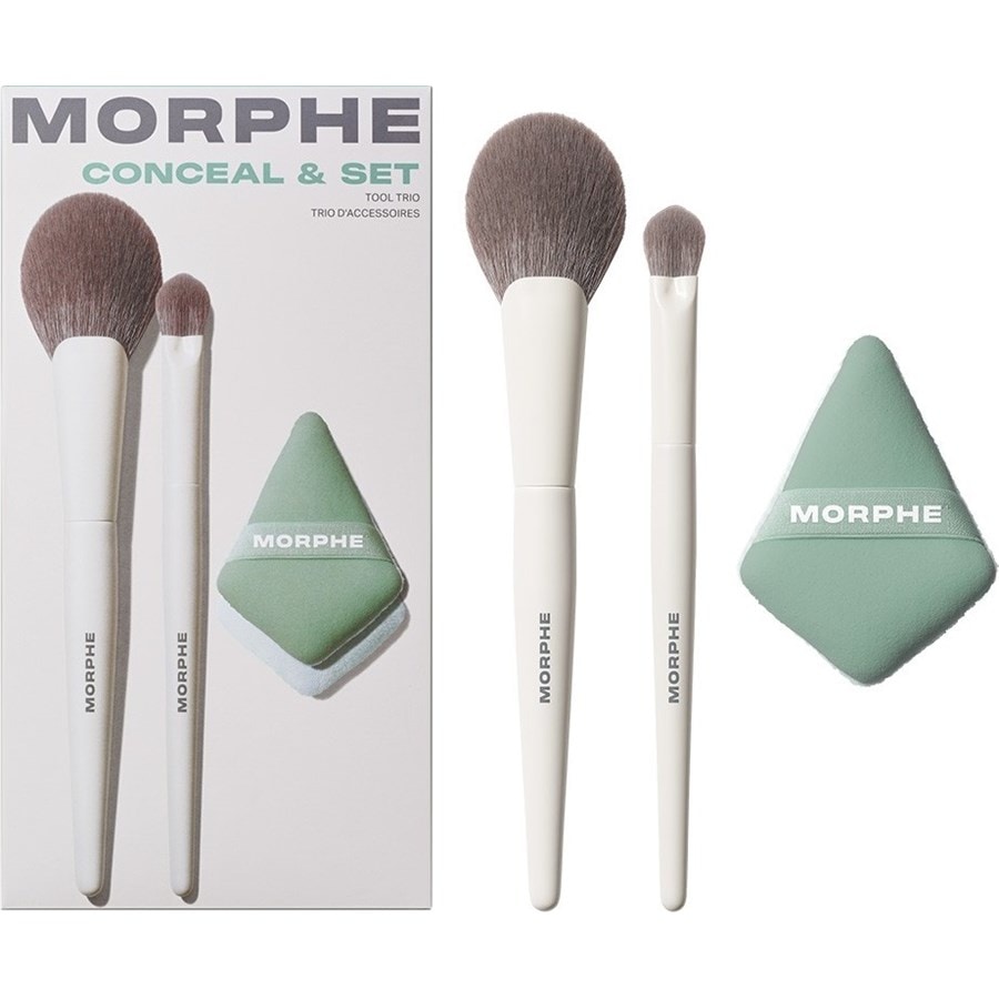Morphe Zestaw pędzli do twarzy Conceal & Set Tool Trio