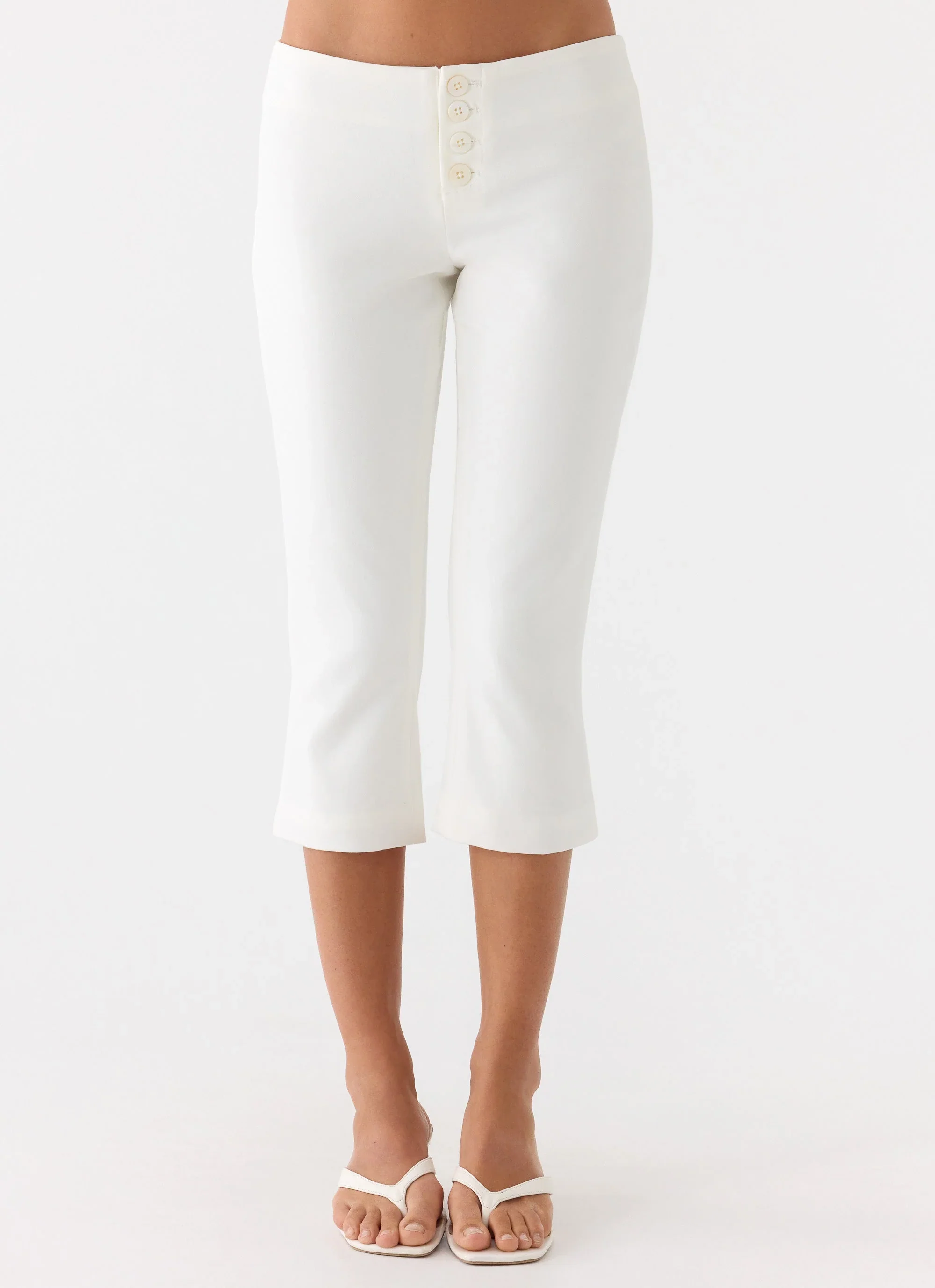 Andrea Pants - White