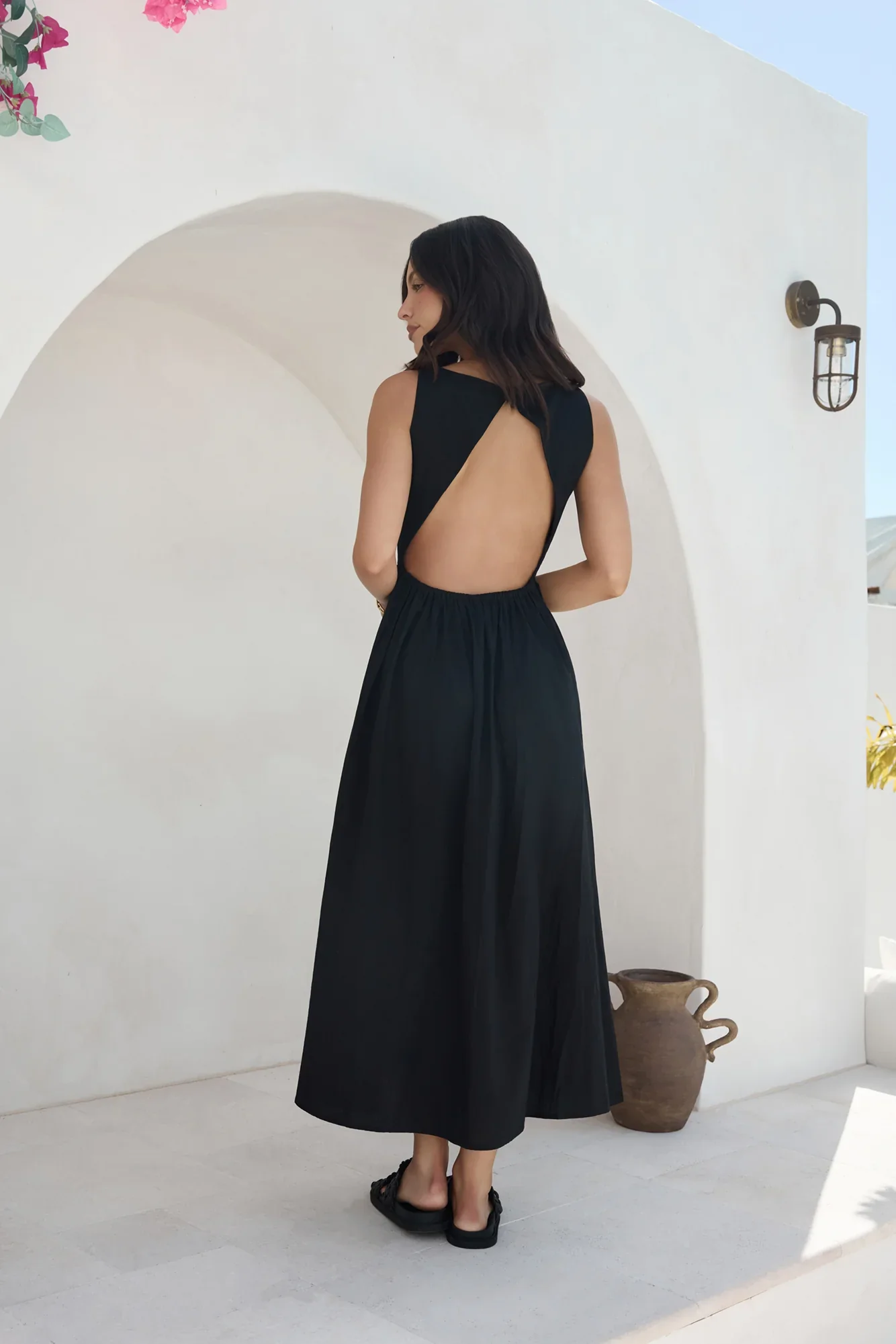 Chasing Daylight Maxi Dress Black