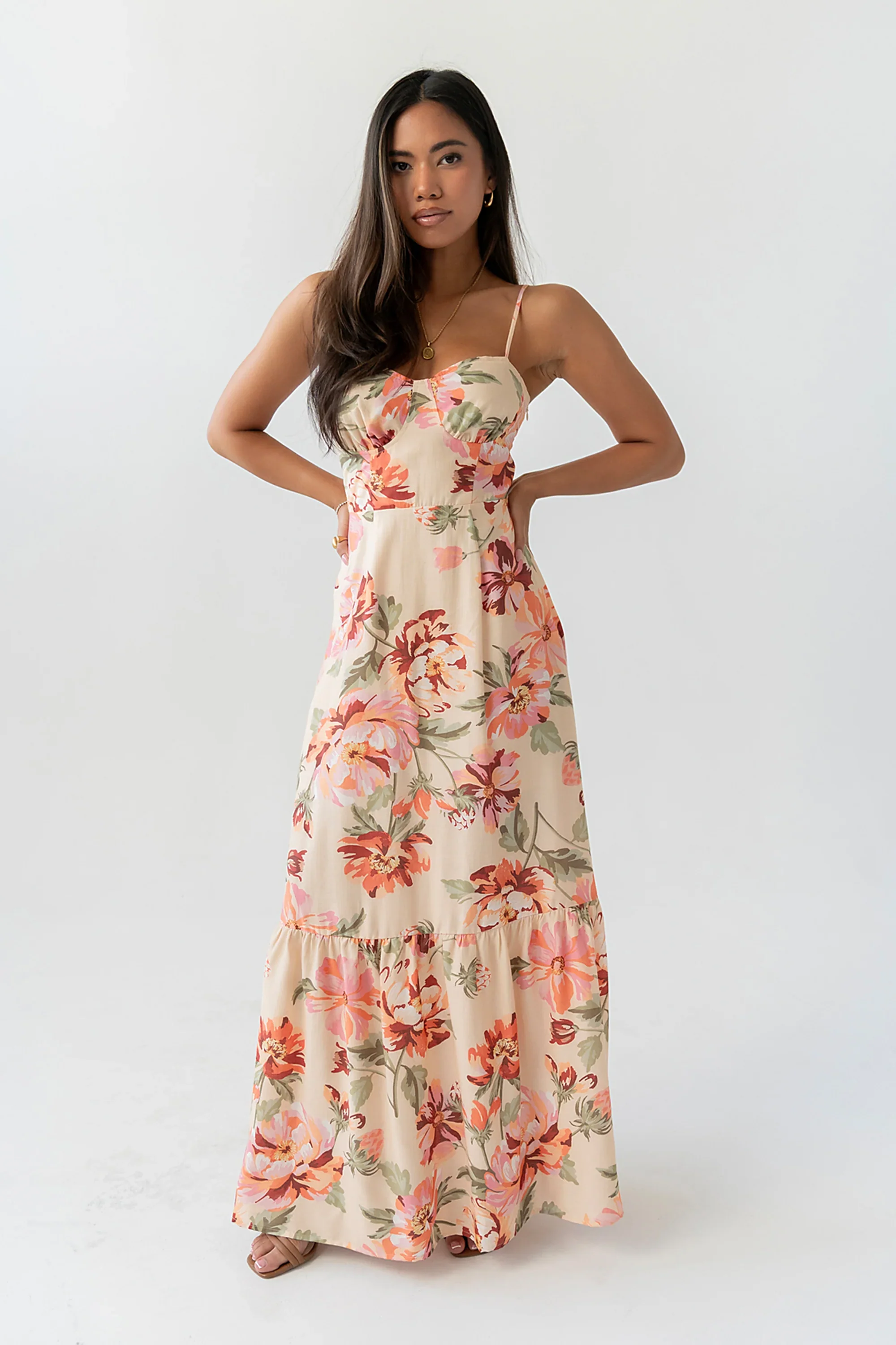 Maysen Floral Maxi Dress