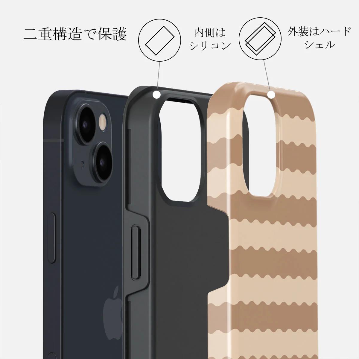 Golden Sand - iPhone 14 Plus ケース