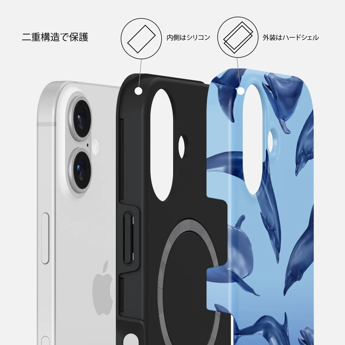 Ocean Cowboy - iPhone 16 Plus ケース