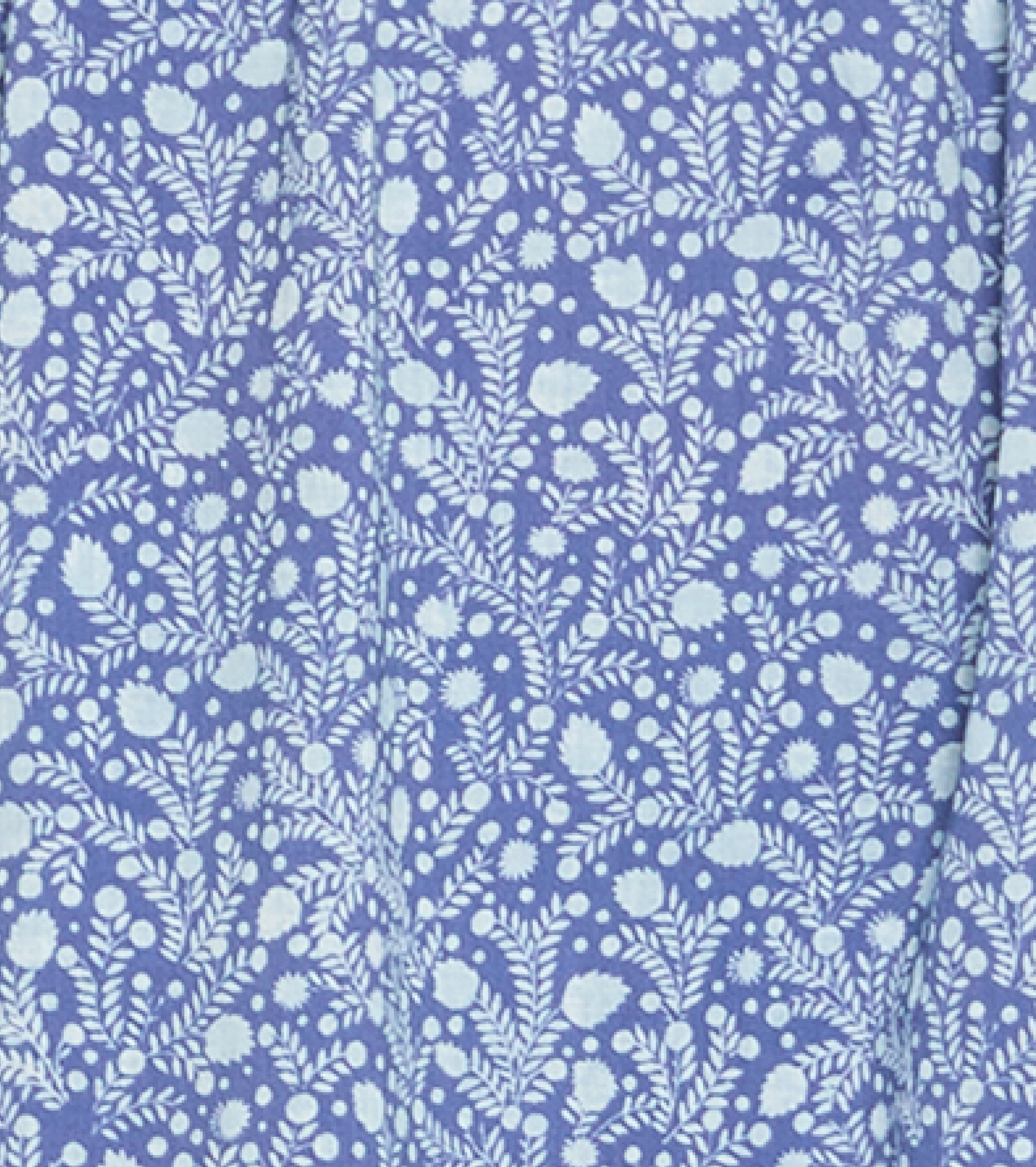 The Analiese Nap Dress - Cornflower Ditsy Thistle