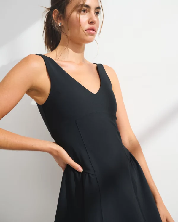 YPB sculptLUX V-Neck Mini Dress