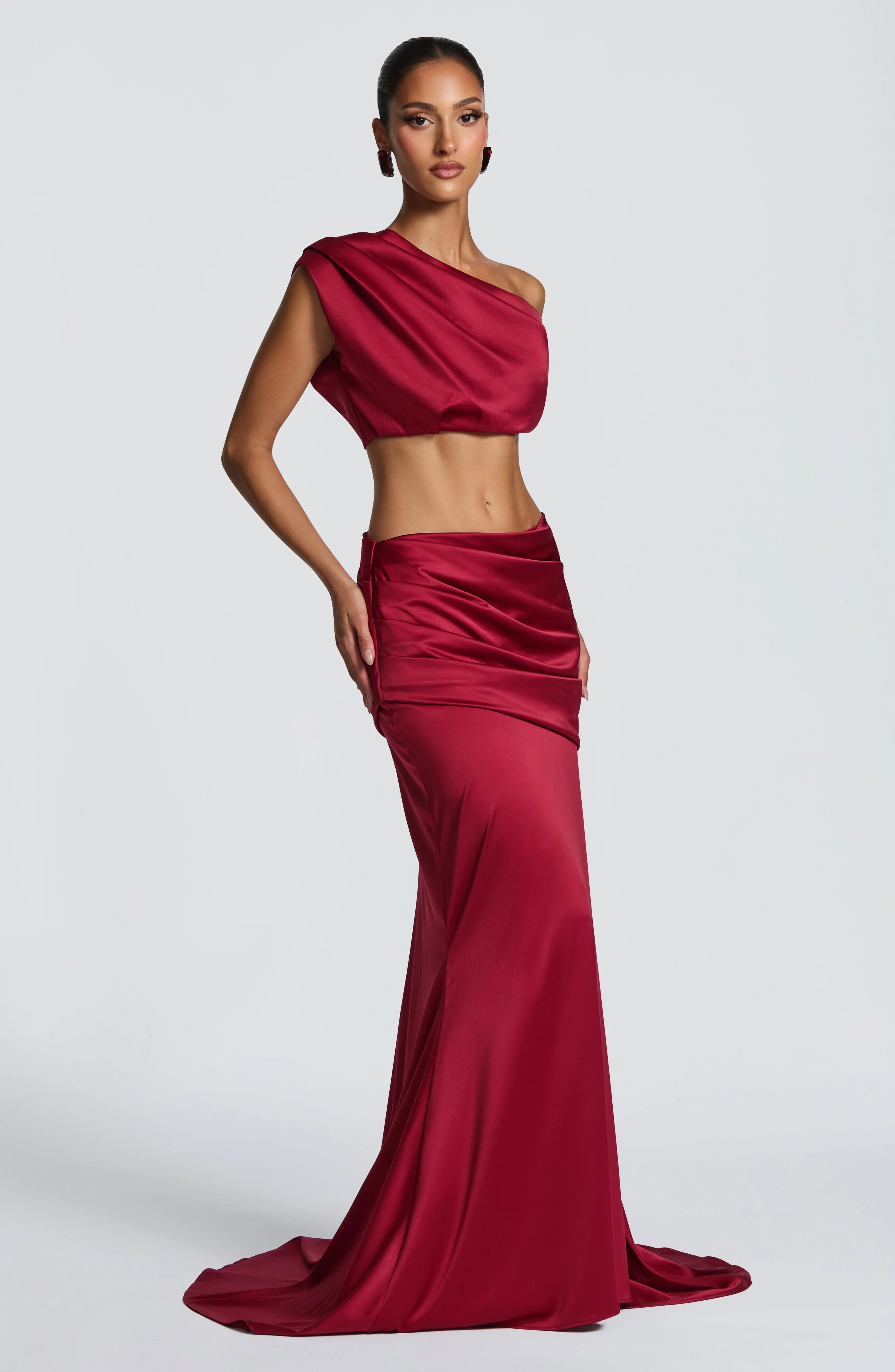 Edwina Top - Burgundy
