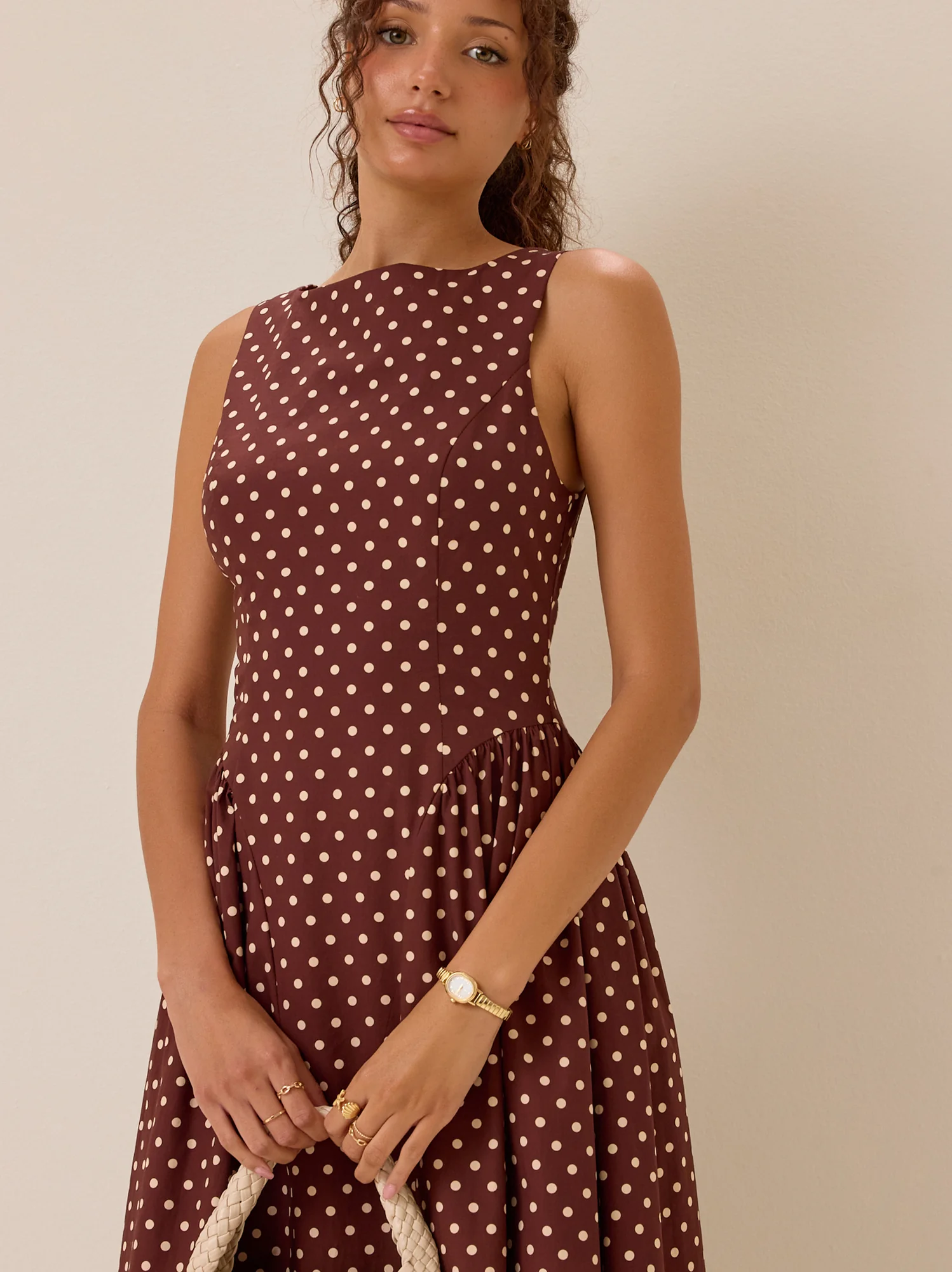 Cosette Square Neck Maxi Dress
